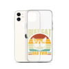 Best Cat Dad Ever Clear Case for iPhone®