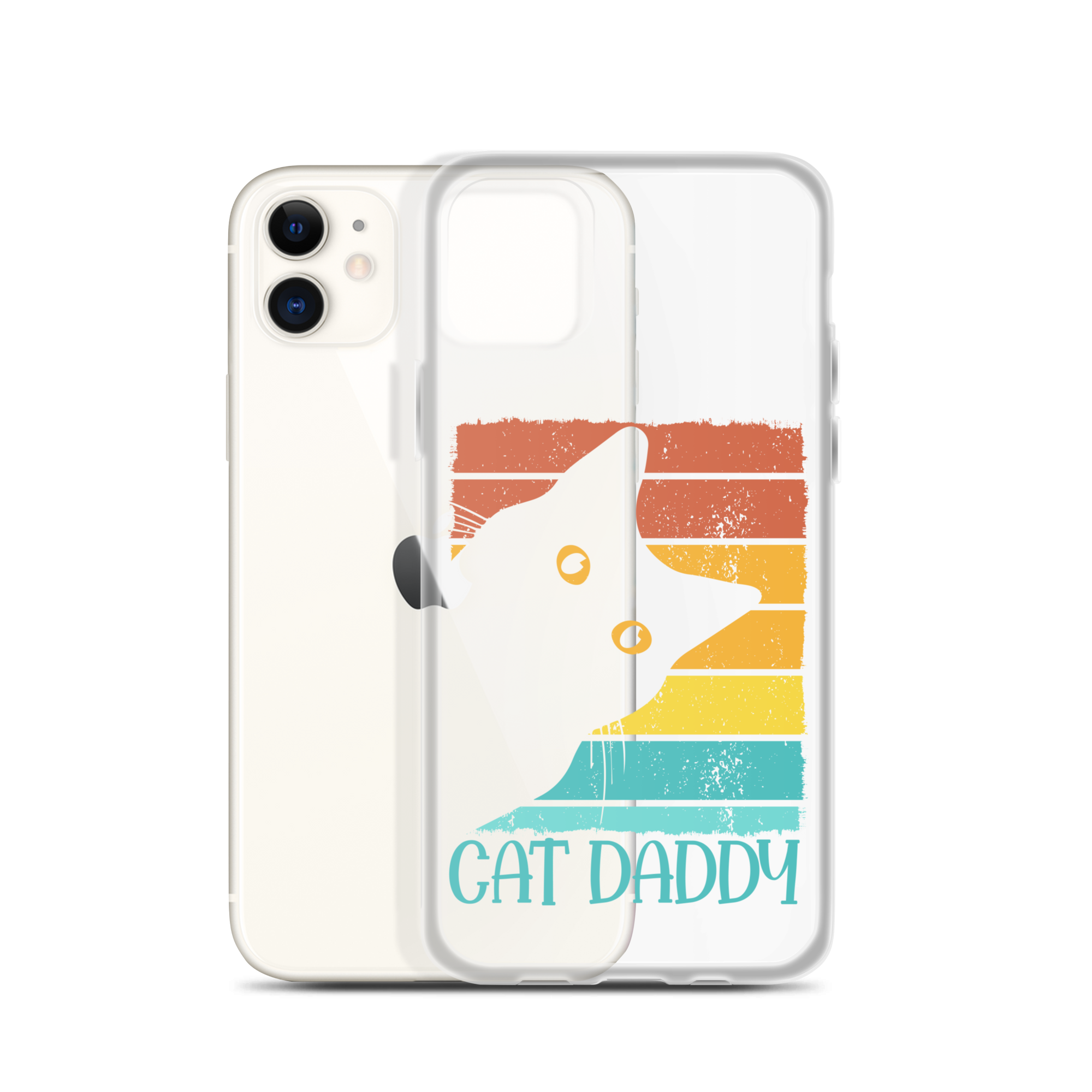 Cat Daddy Clear Case for iPhone®