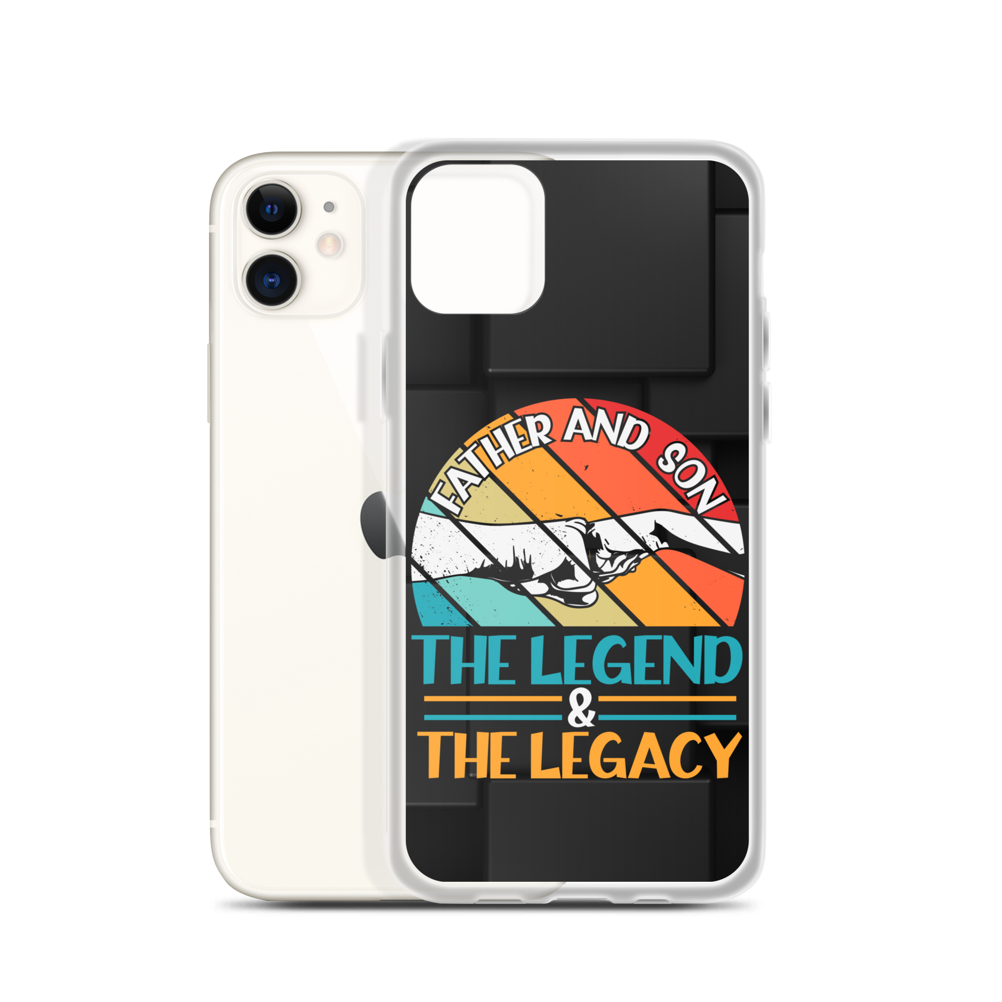 Father And Son The Legend And The Legacy Clear Case for iPhone®