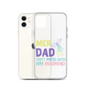 Mer Dad Don't Mess With My Mermaid Clear Case for iPhone®