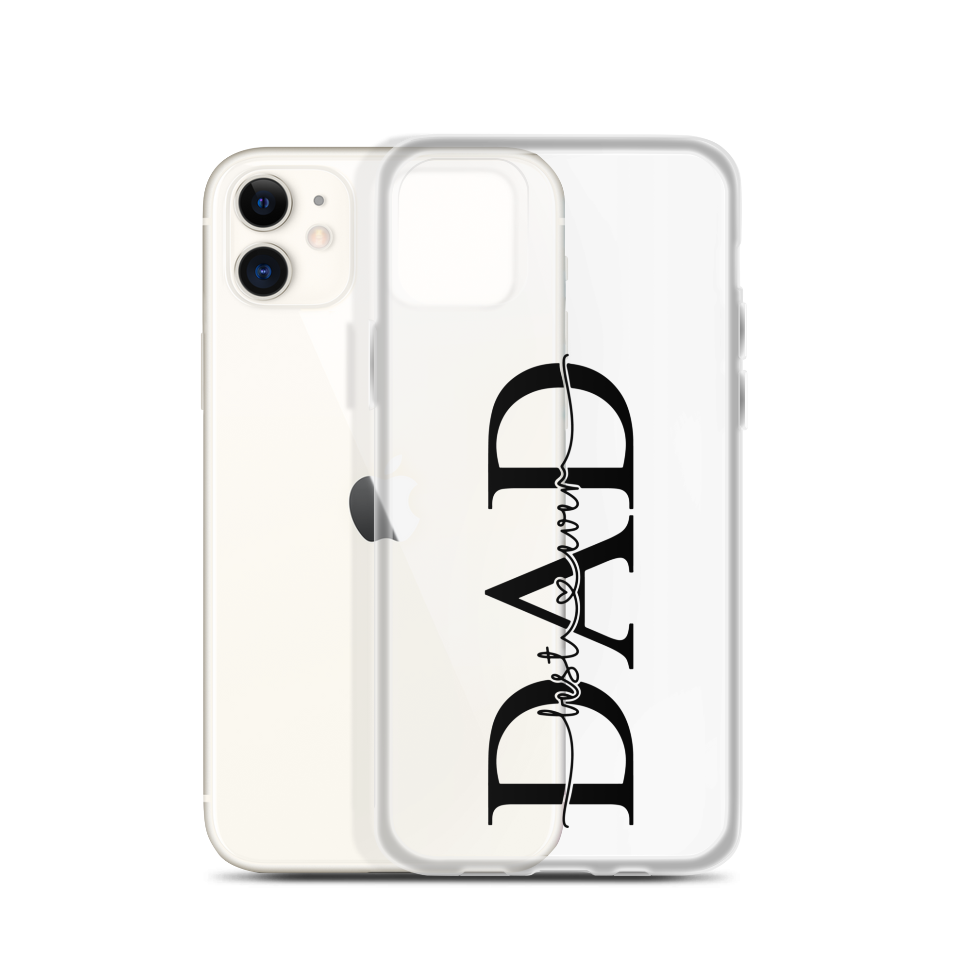 Best Dad Ever Clear Case for iPhone®