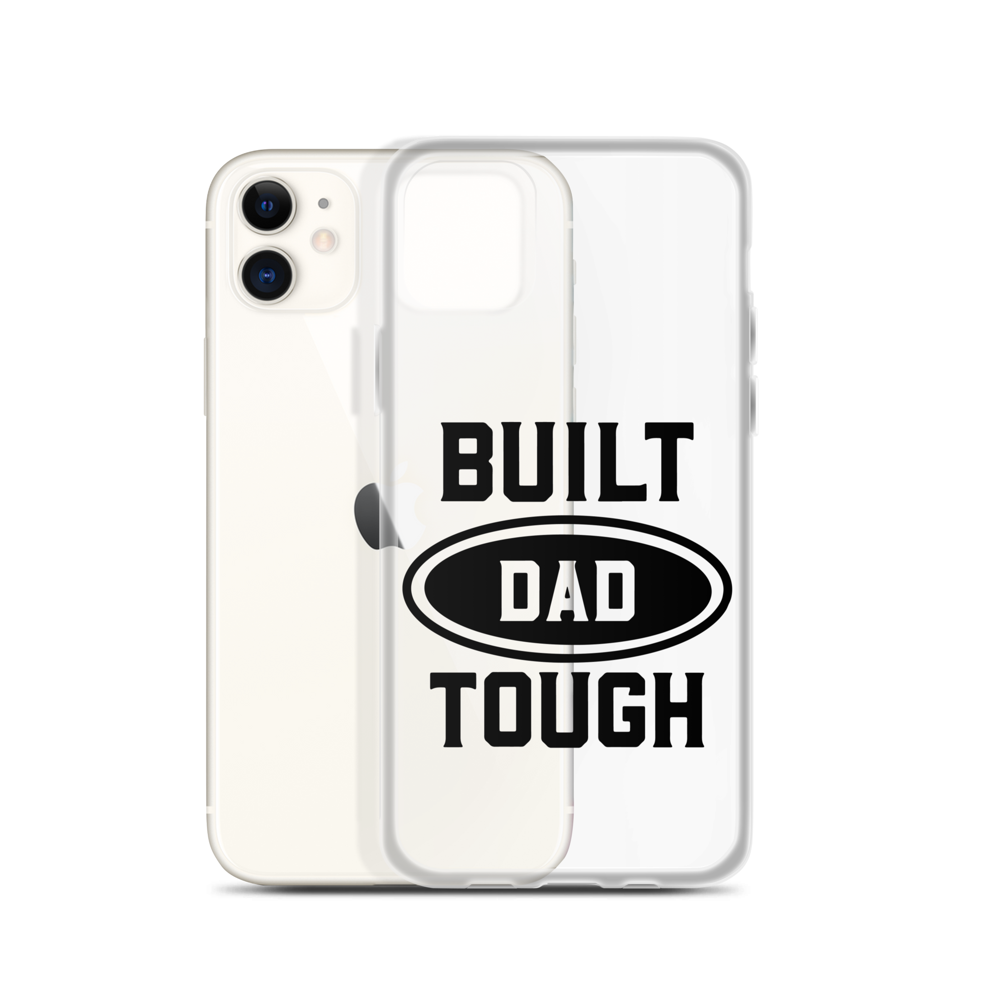 Built Dad Tough Clear Case for iPhone®