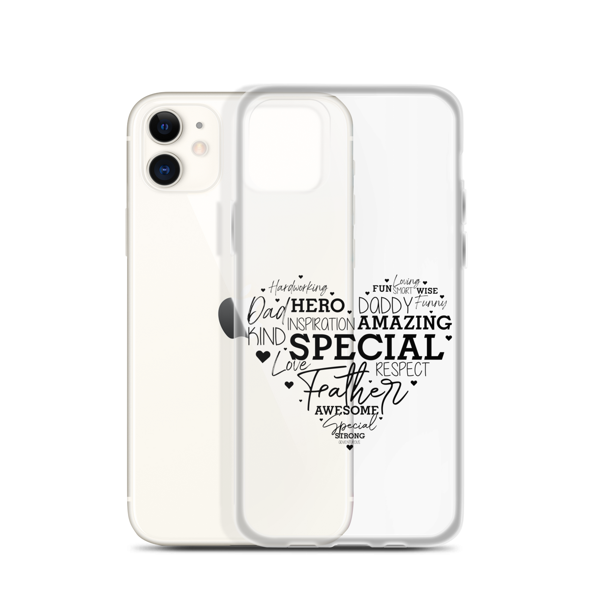 Father Special Hero Amazing Clear Case for iPhone®