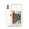 Black Father Matters Clear Case for iPhone®