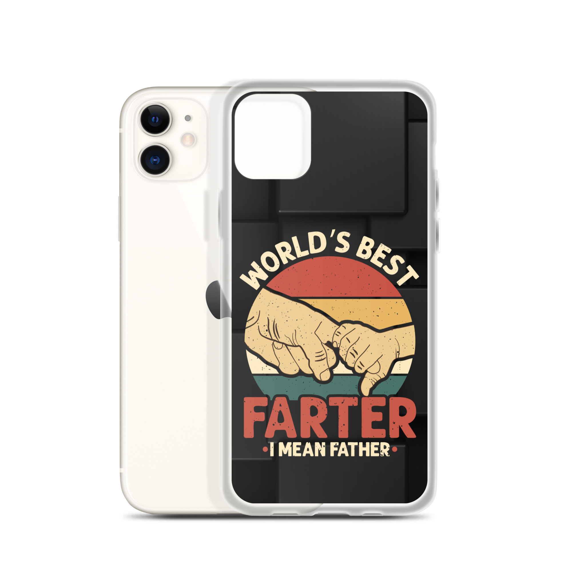 World's Best Fart I Mean Father Clear Case for iPhone®