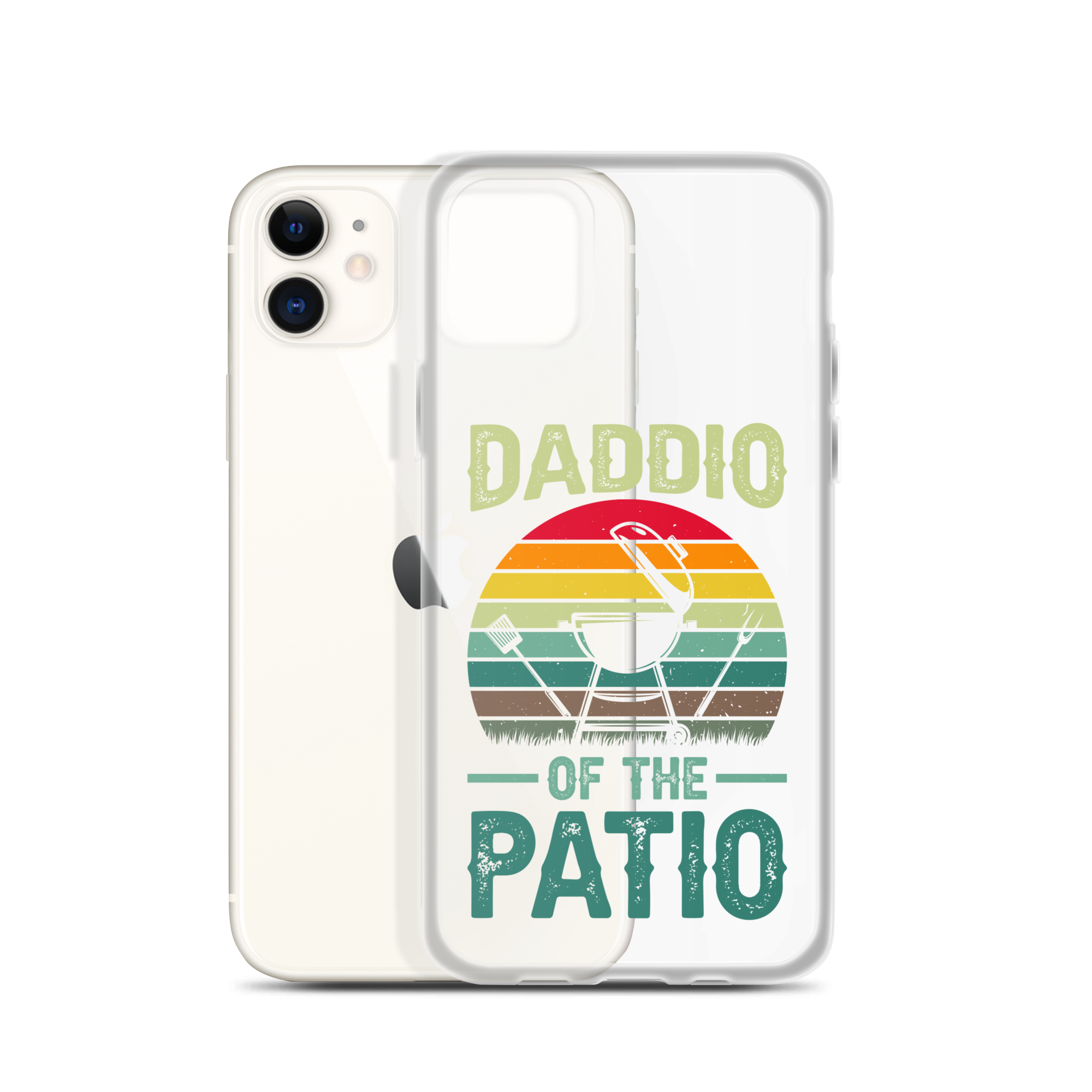 Daddio Of The Patio Clear Case for iPhone®