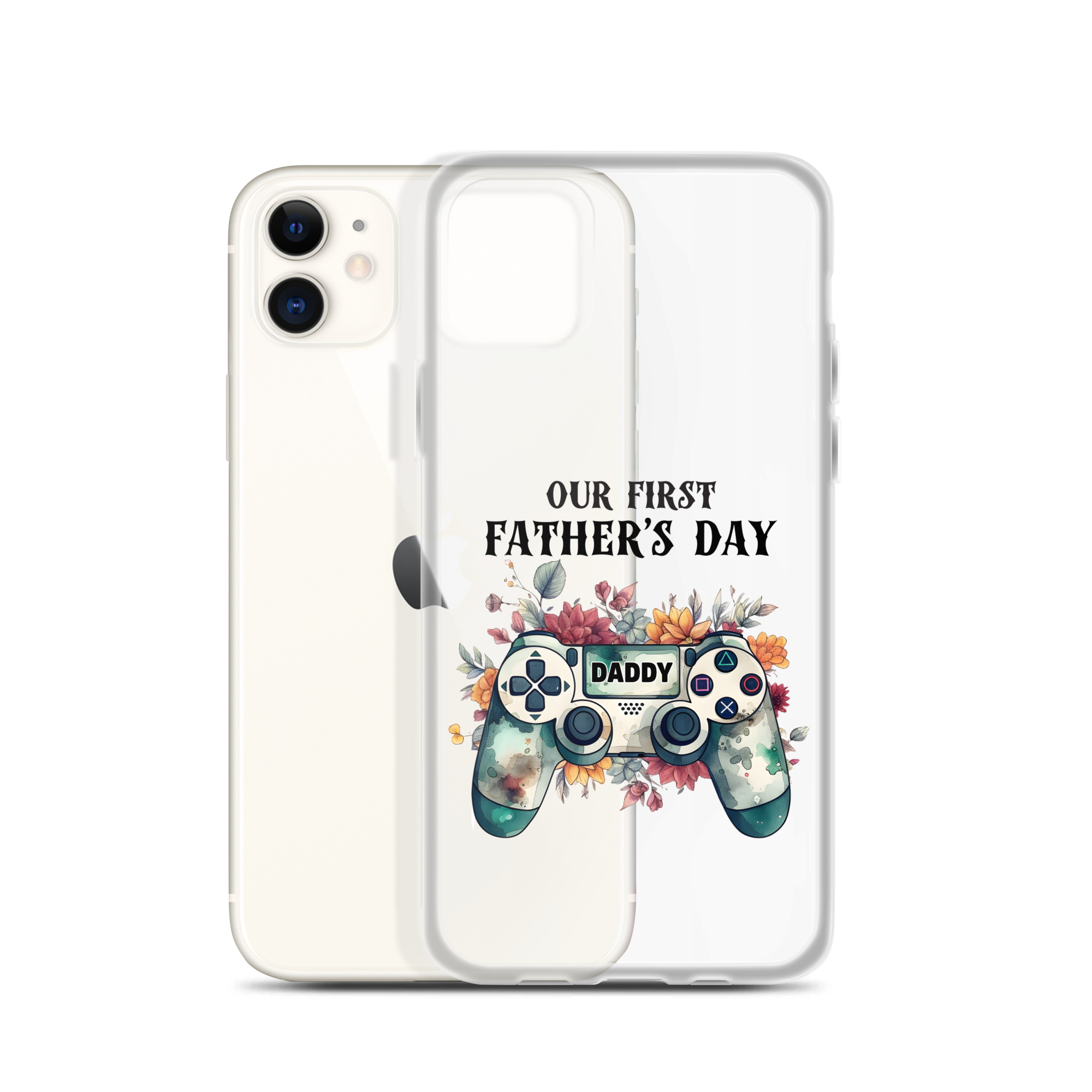 Our First Father's day Clear Case for iPhone®