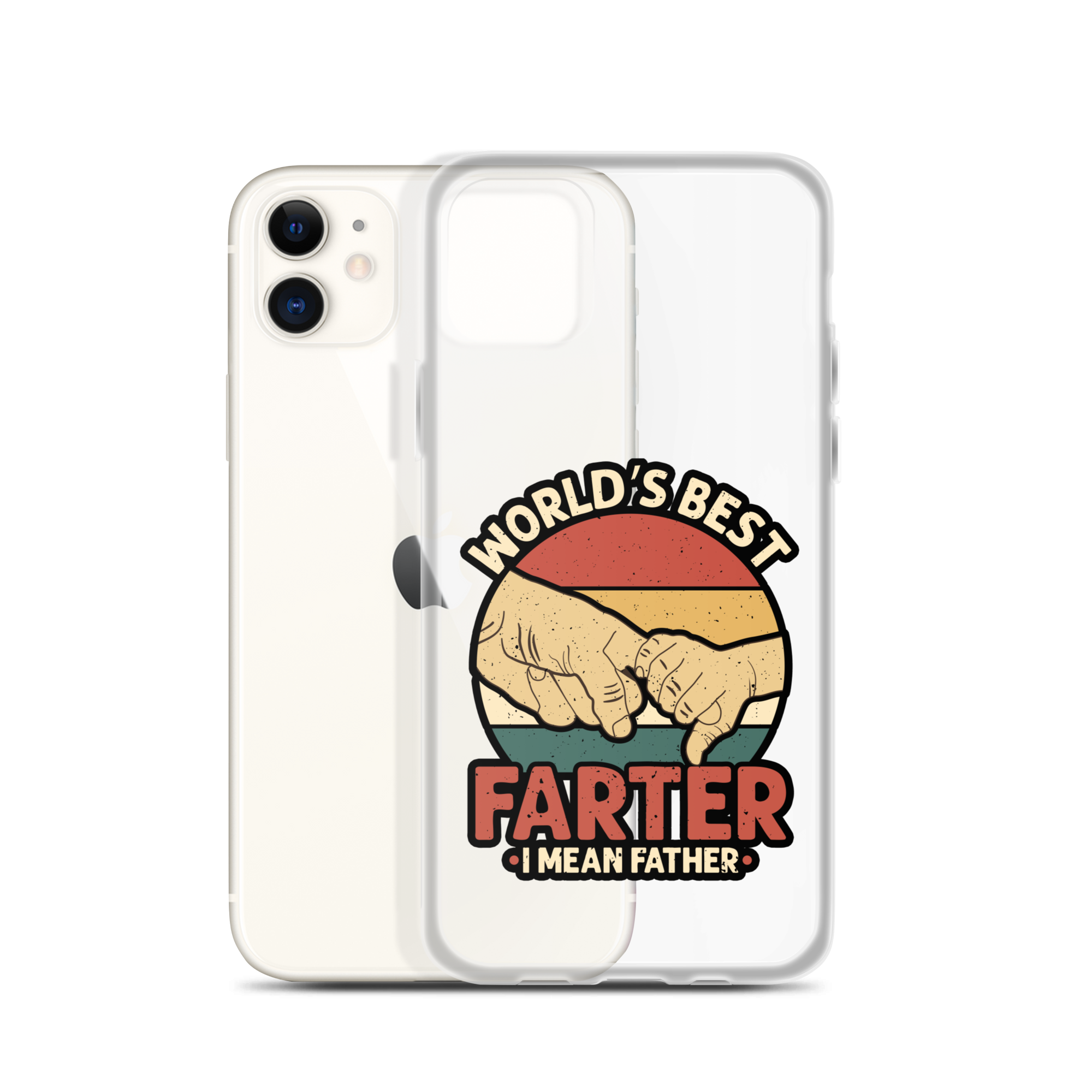 World's Best Farter I Mean Father Clear Case for iPhone®