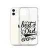 Best Dad Ever Clear Case for iPhone®