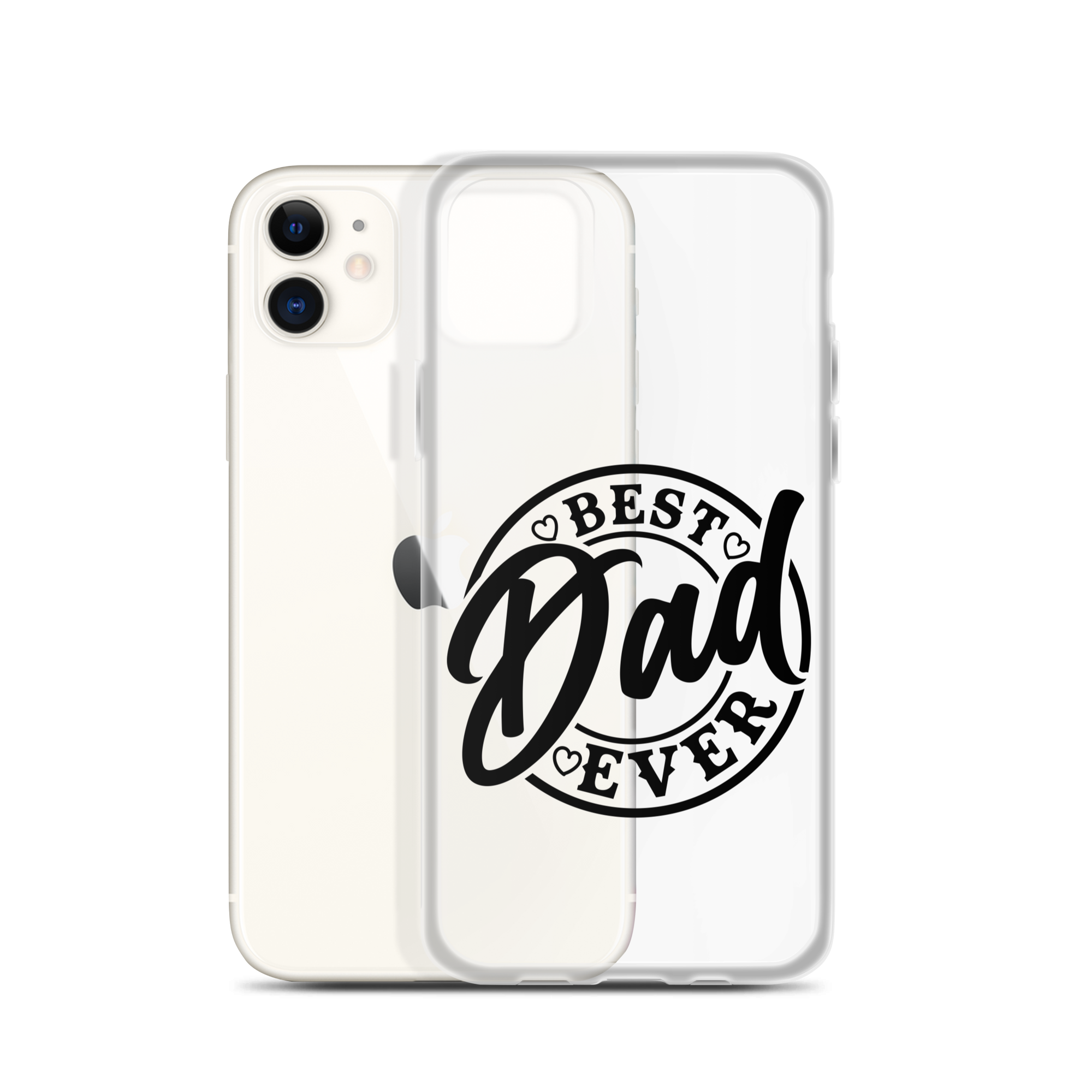 Best Dad Ever Clear Case for iPhone®