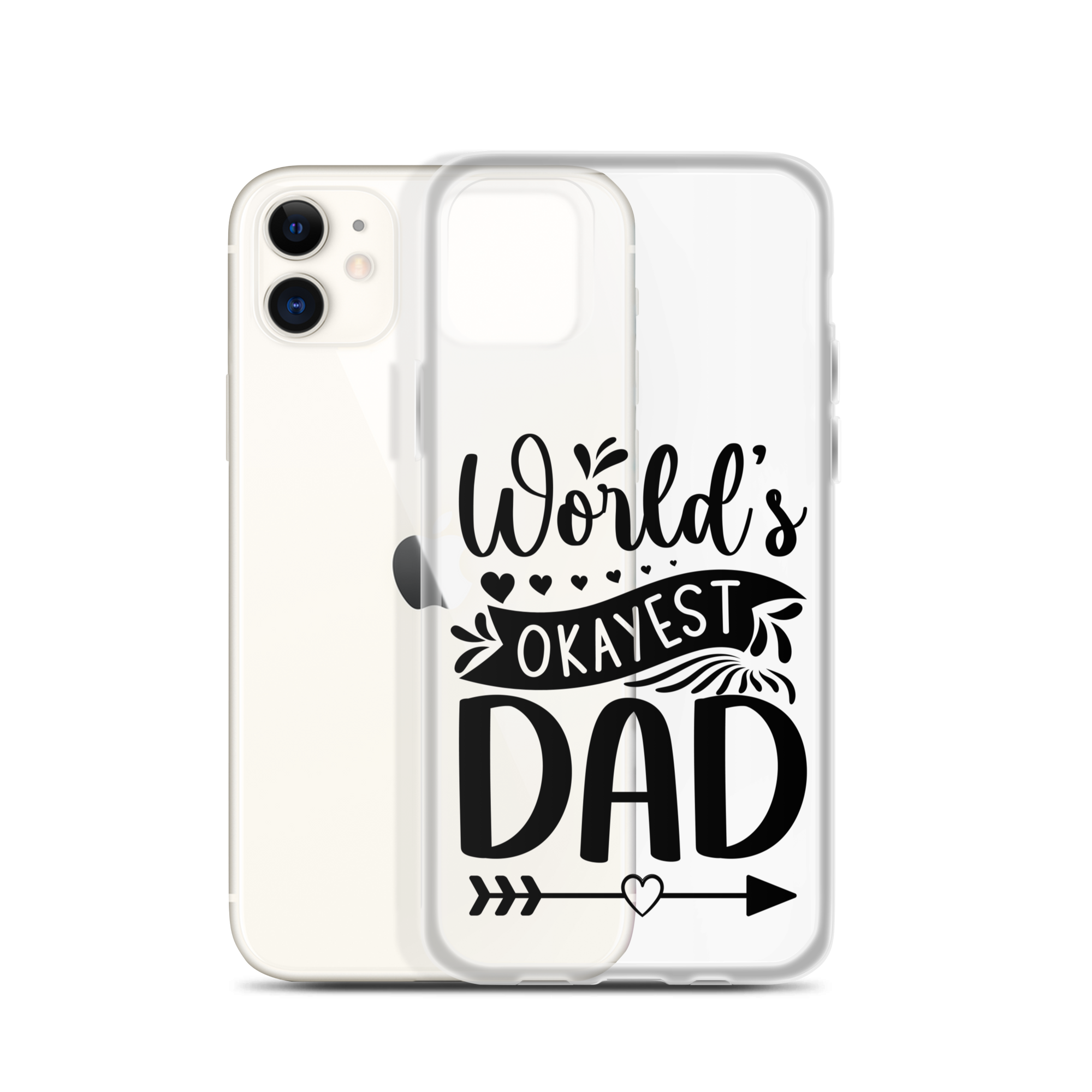 Original And The Best Daddy Establish 2024 Clear Case for iPhone®