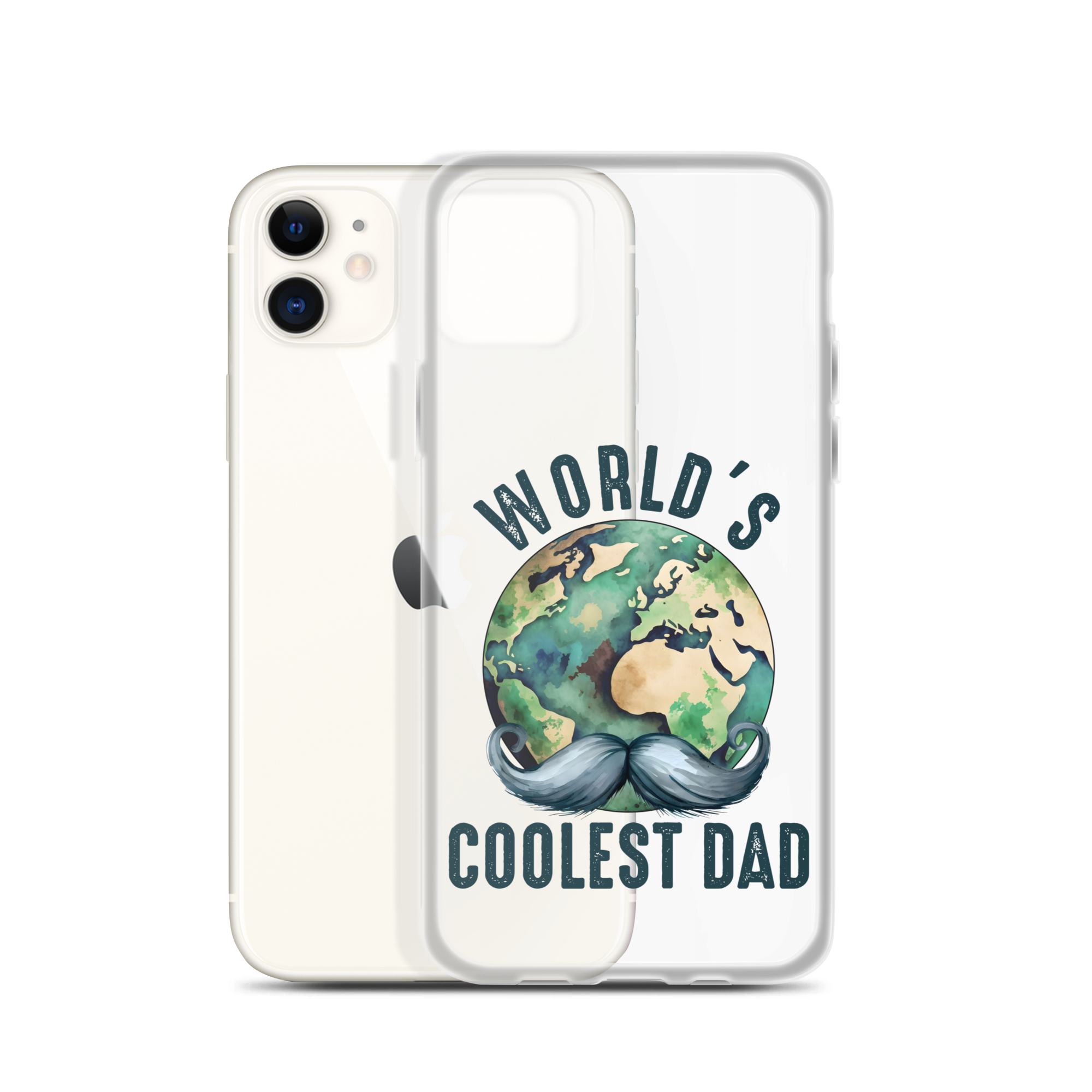 World's Coolest Dad Clear Case for iPhone®