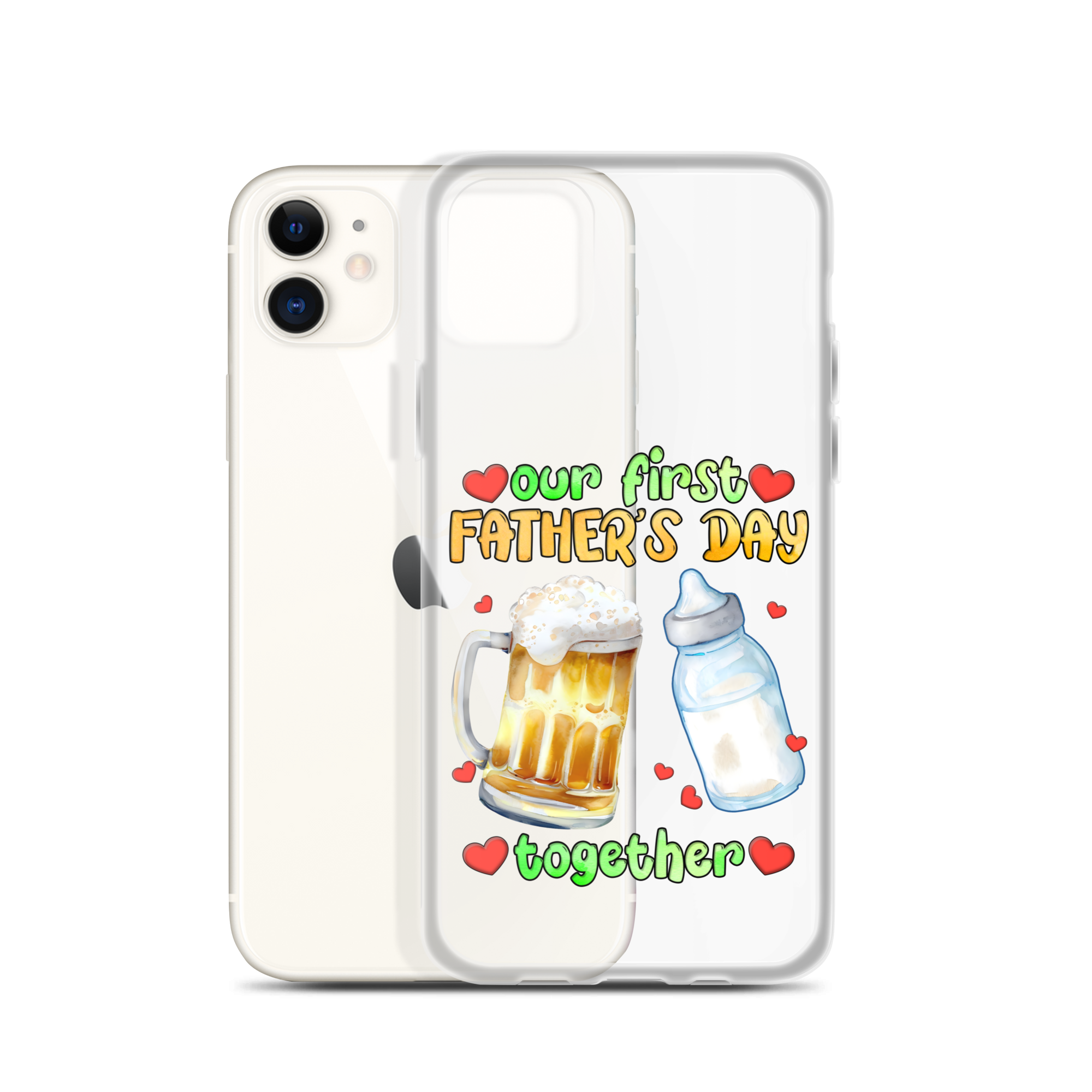 Our First Father's Day Together Clear Case for iPhone®