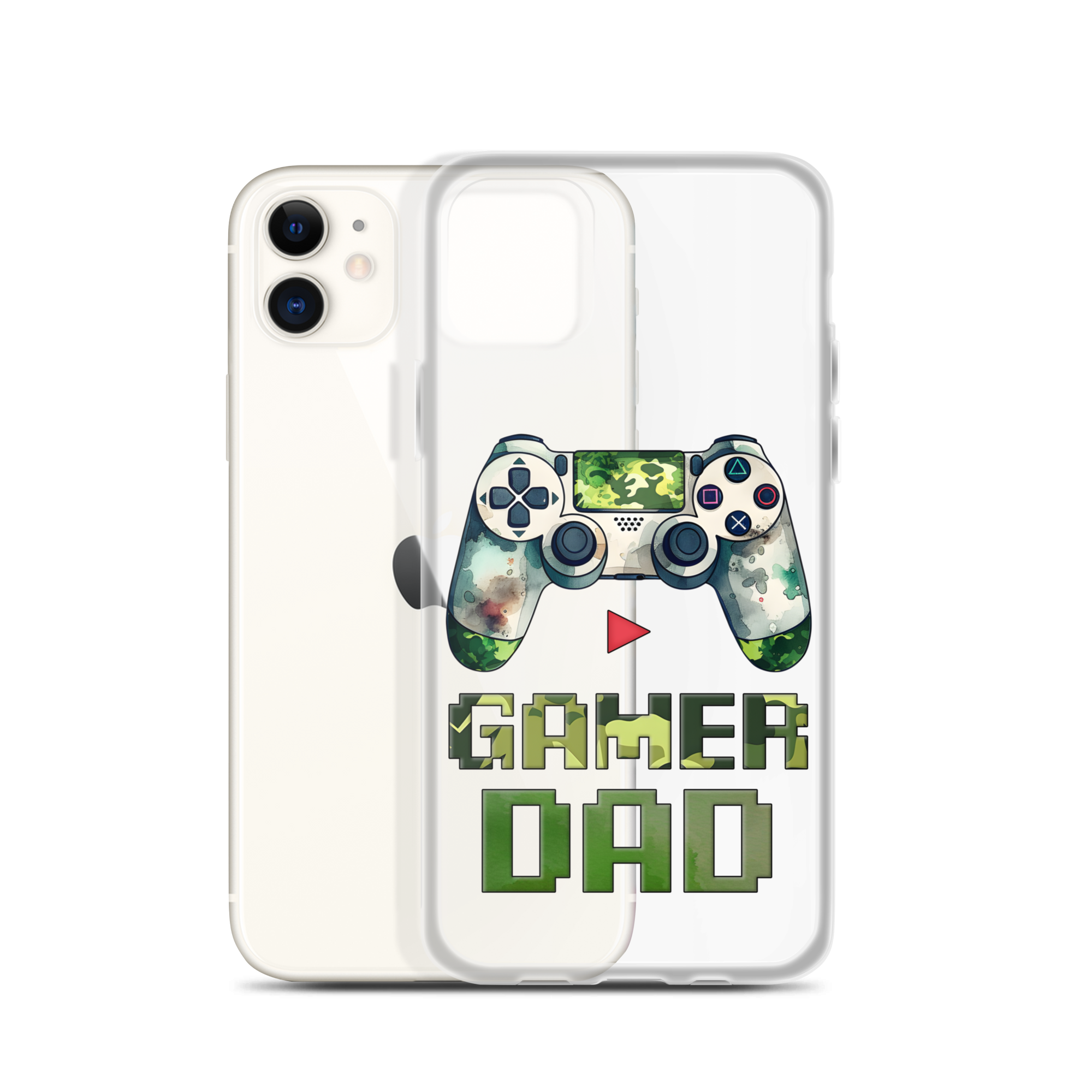 Gamer Dad Clear Case for iPhone®