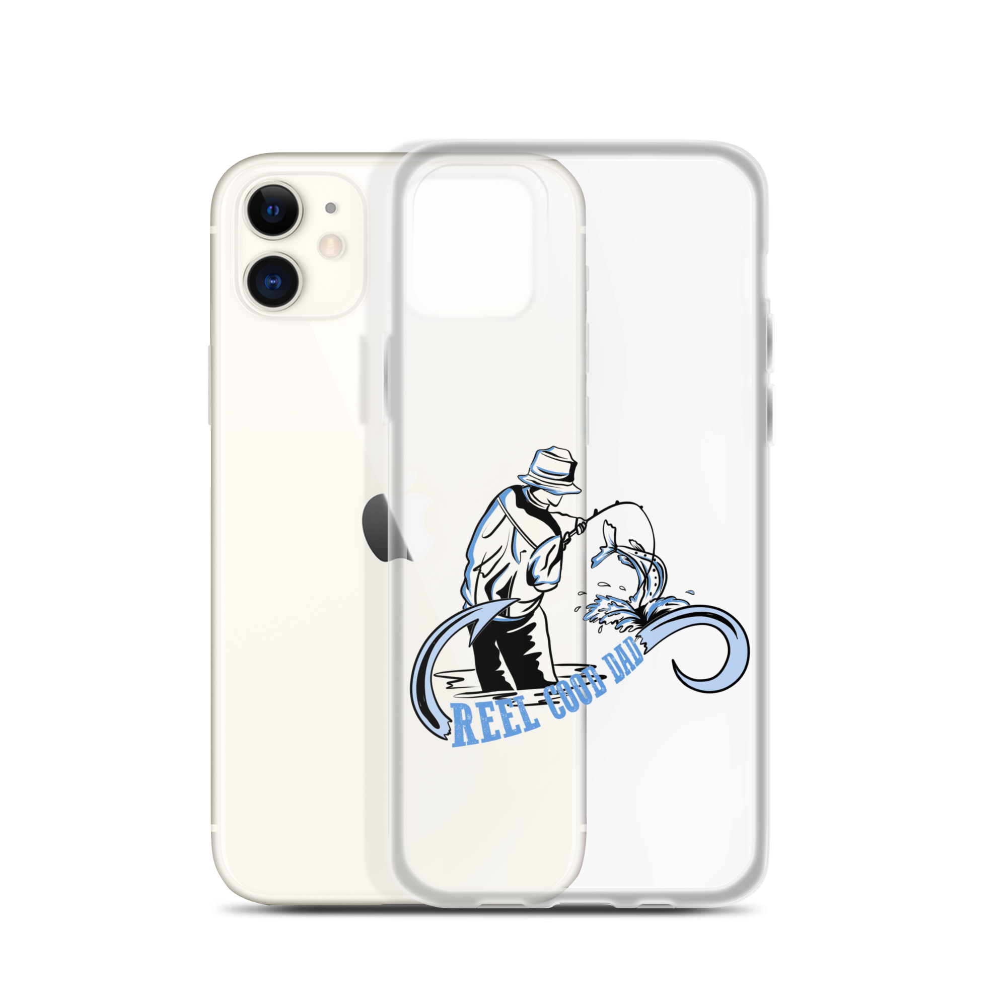 Reel Cool Dad Clear Case for iPhone®