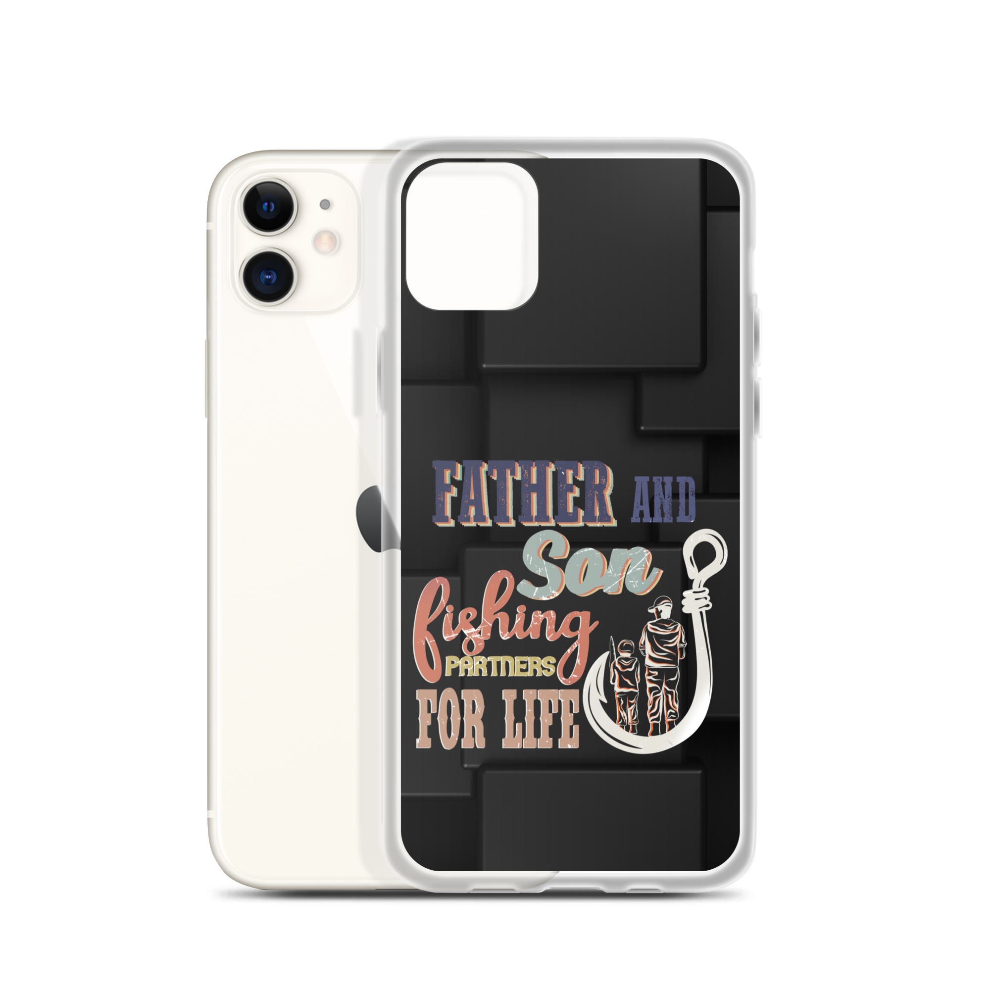 Father And Son Fishing Partners For Life Clear Case for iPhone®