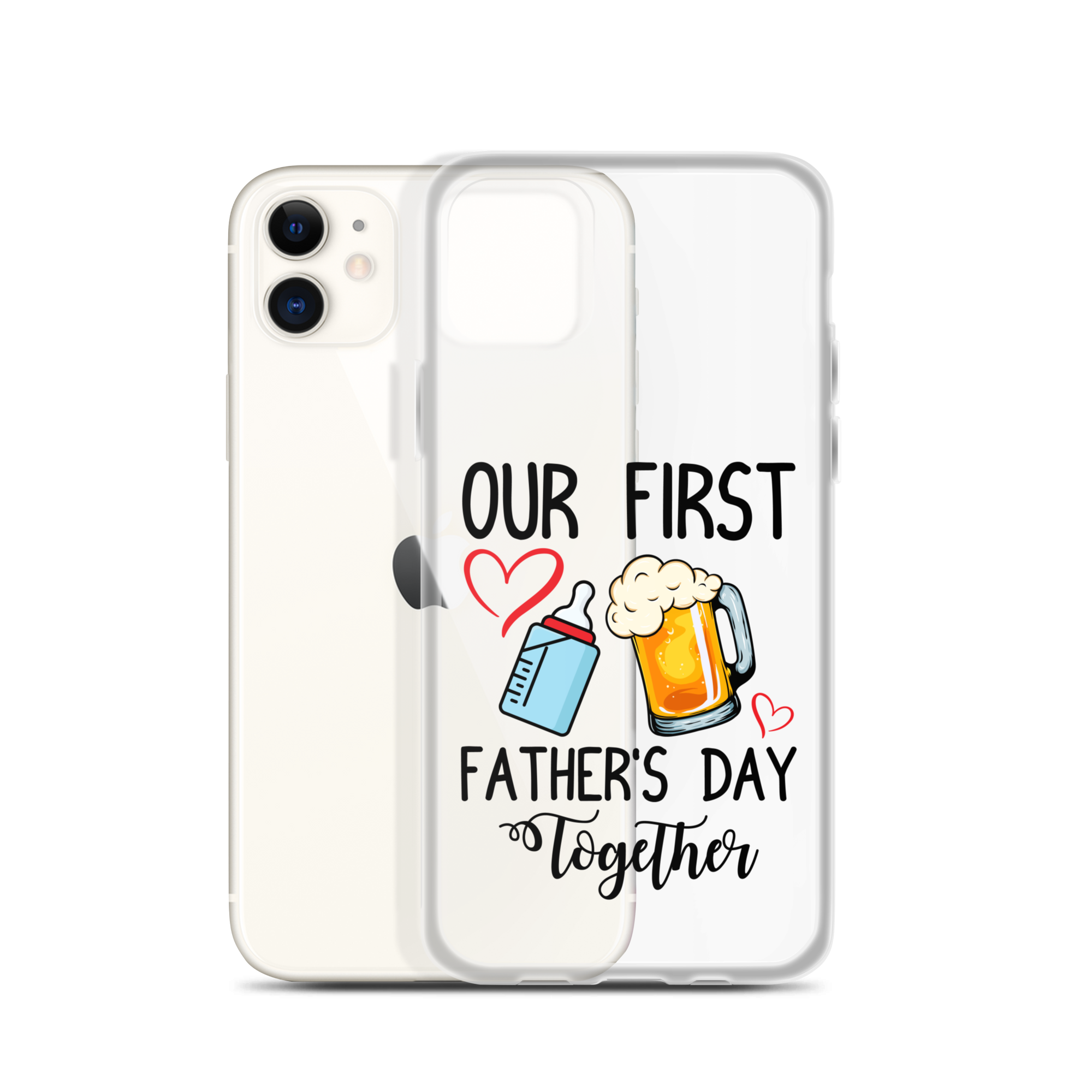 Our First Father's Day Together Clear Case for iPhone®