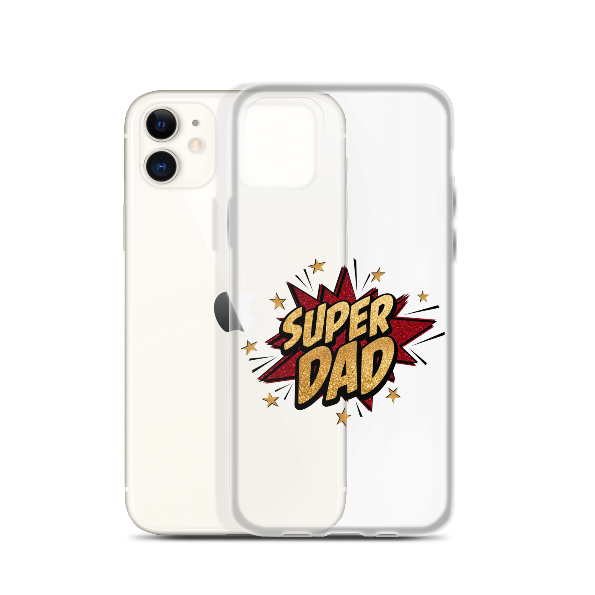 Super Dad Clear Case for iPhone®