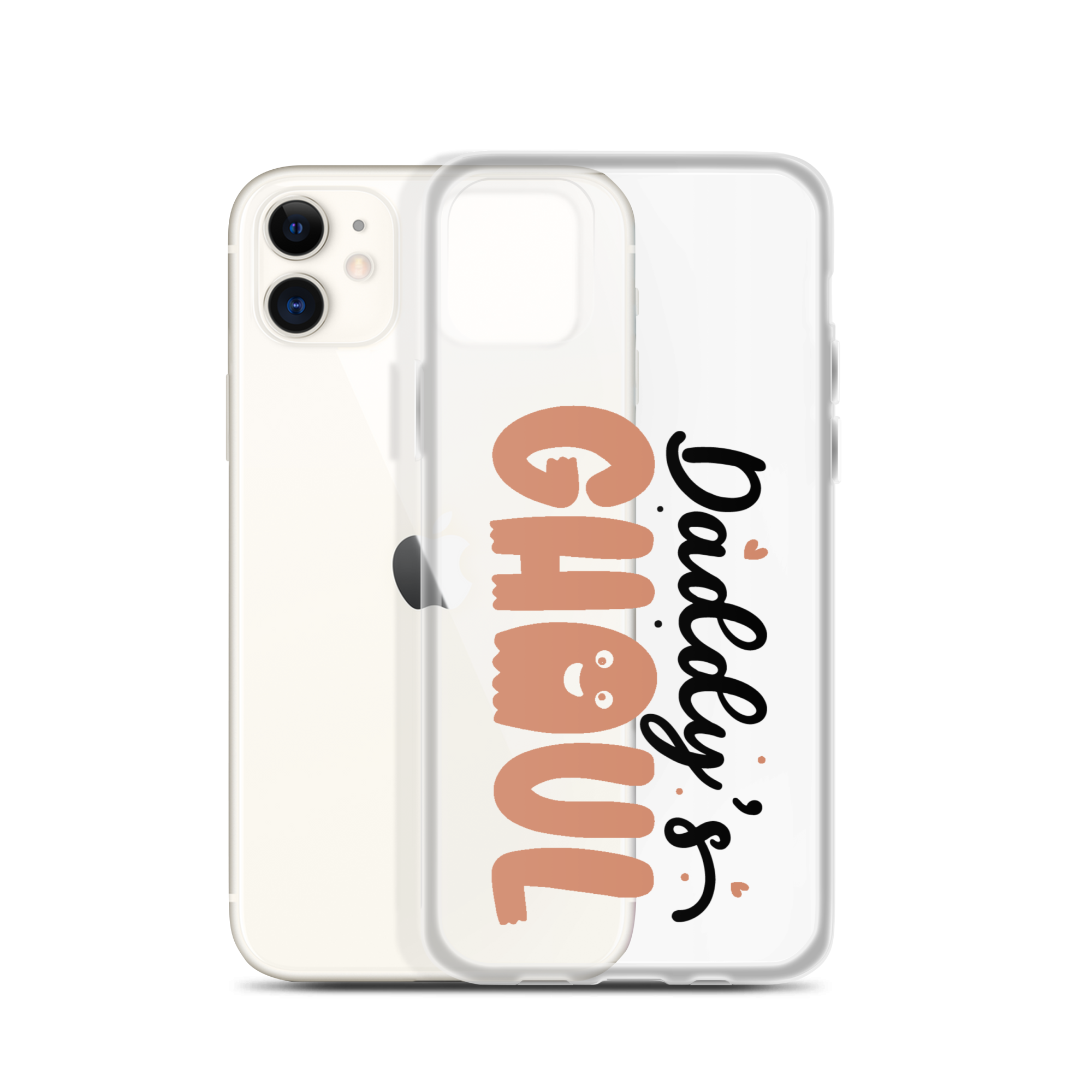 Daddy's Ghoul Clear Case for iPhone®