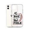 My Heart Is On That Field Clear Case for iPhone®