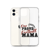 One Proud Football Mom Clear Case for iPhone®