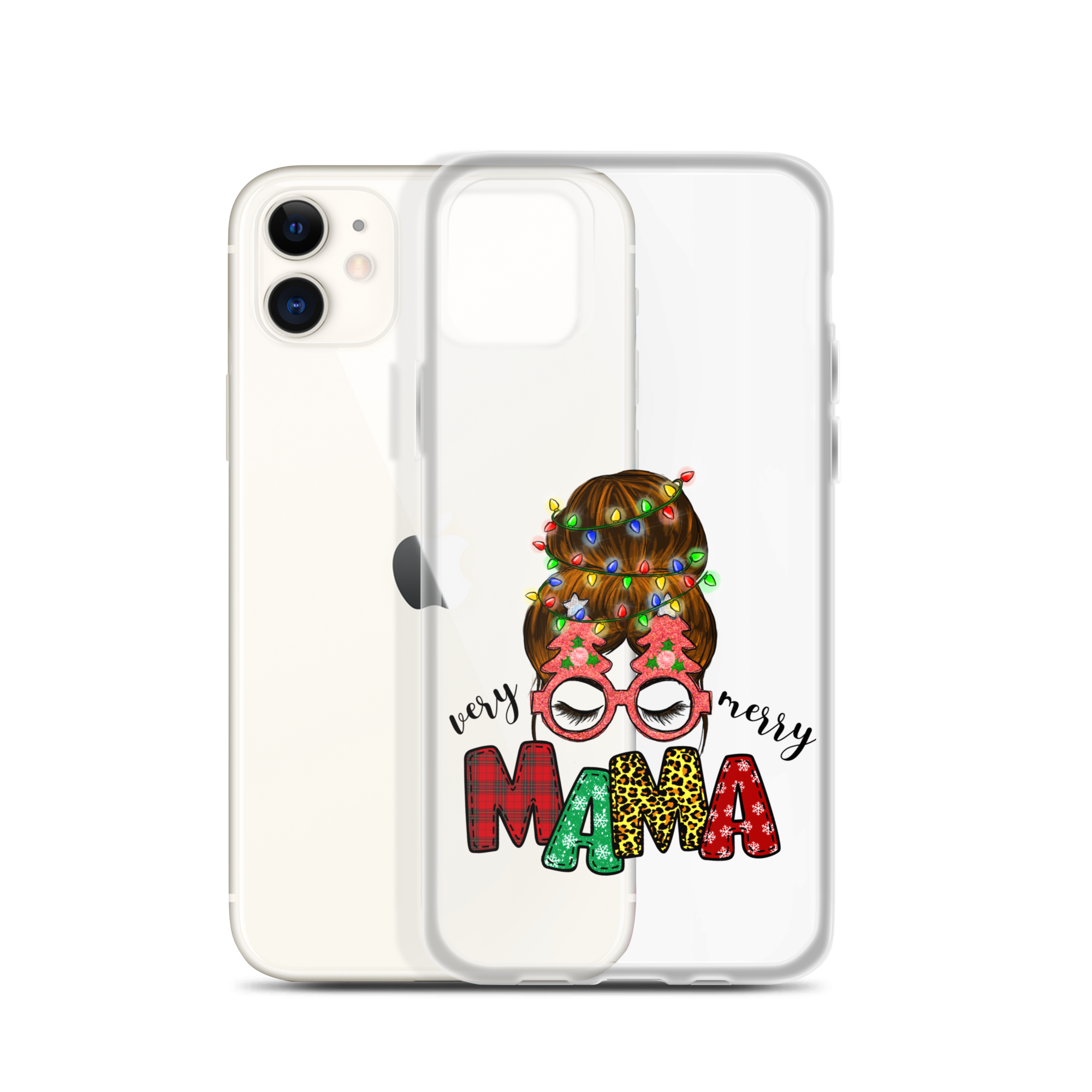 My Merry Mama Clear Case for iPhone®