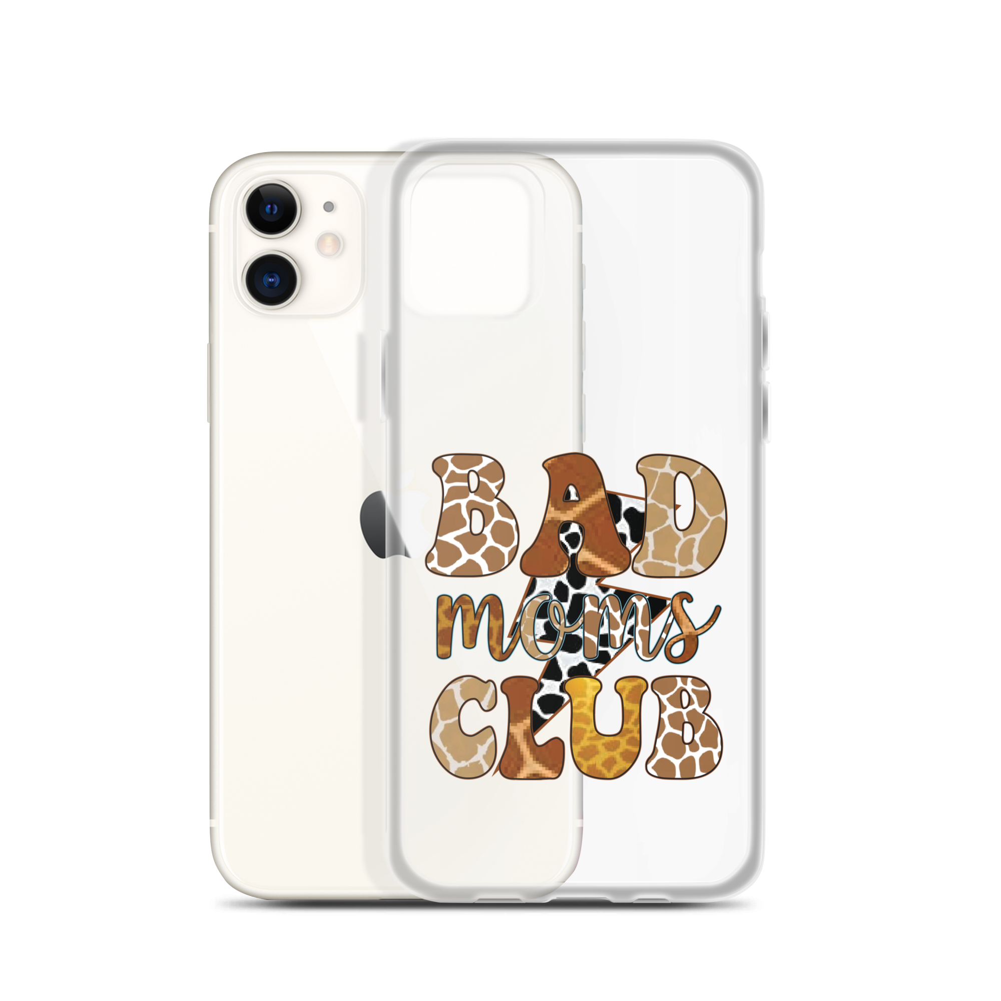 Bad Moms Club Clear Case for iPhone®