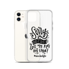 Sorry Did I Just Roll My Eyes Out Loud? #Momlife Clear Case for iPhone®