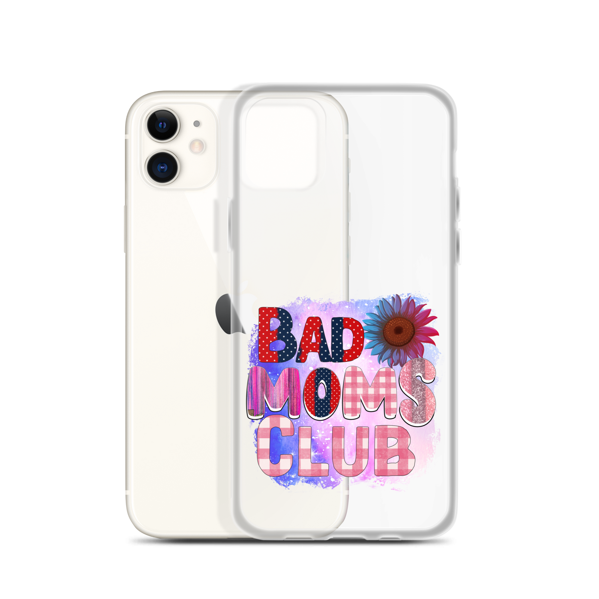 Bad Moms Club Clear Case for iPhone®