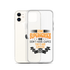 Some Superheroes Don't Capes They Are Called Dad Clear Case for iPhone®