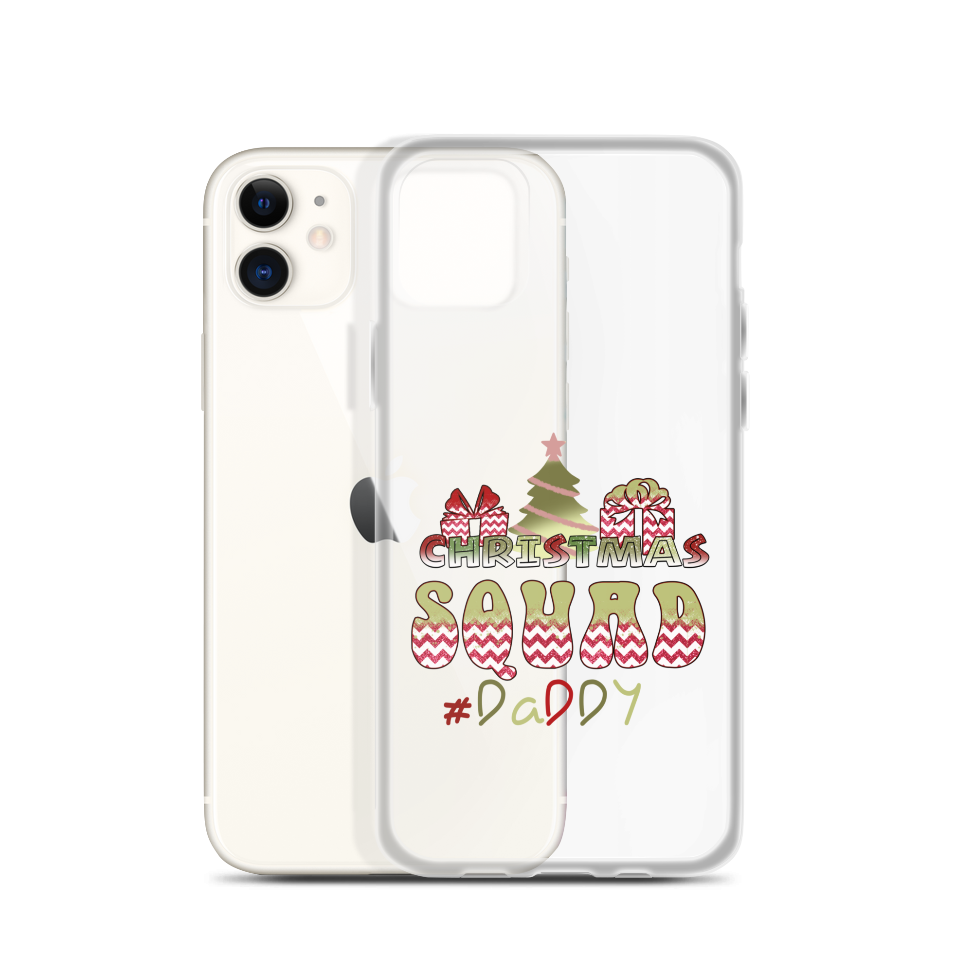 Christmas Squad Daddy Clear Case for iPhone®