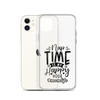 Nap Time Is My Happy Hour Clear Case for iPhone®