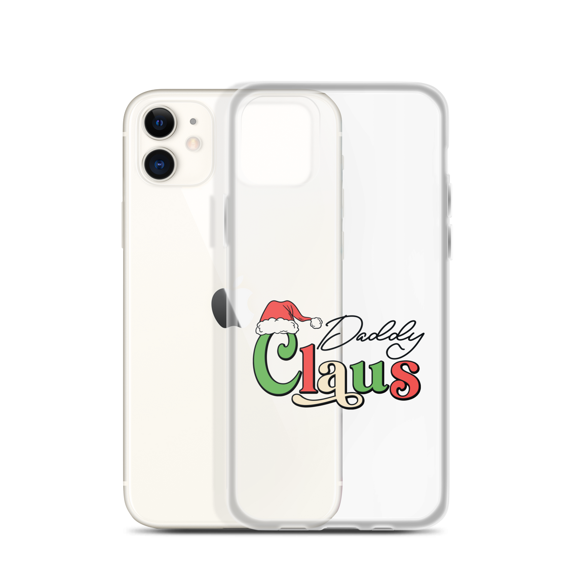 Daddy Claus Clear Case for iPhone®