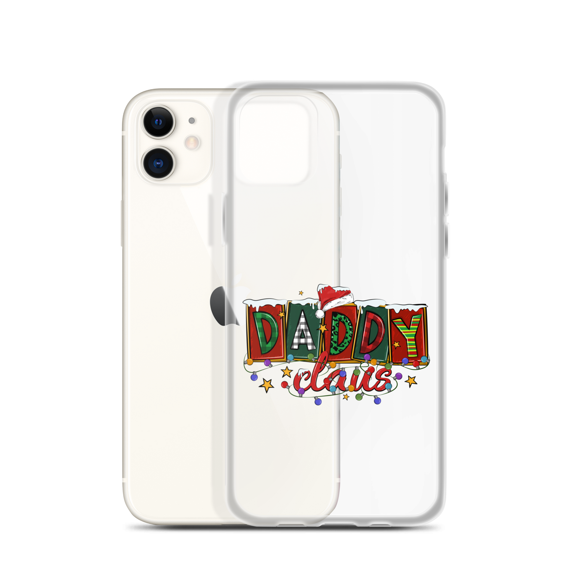 Daddy Claus Clear Case for iPhone®