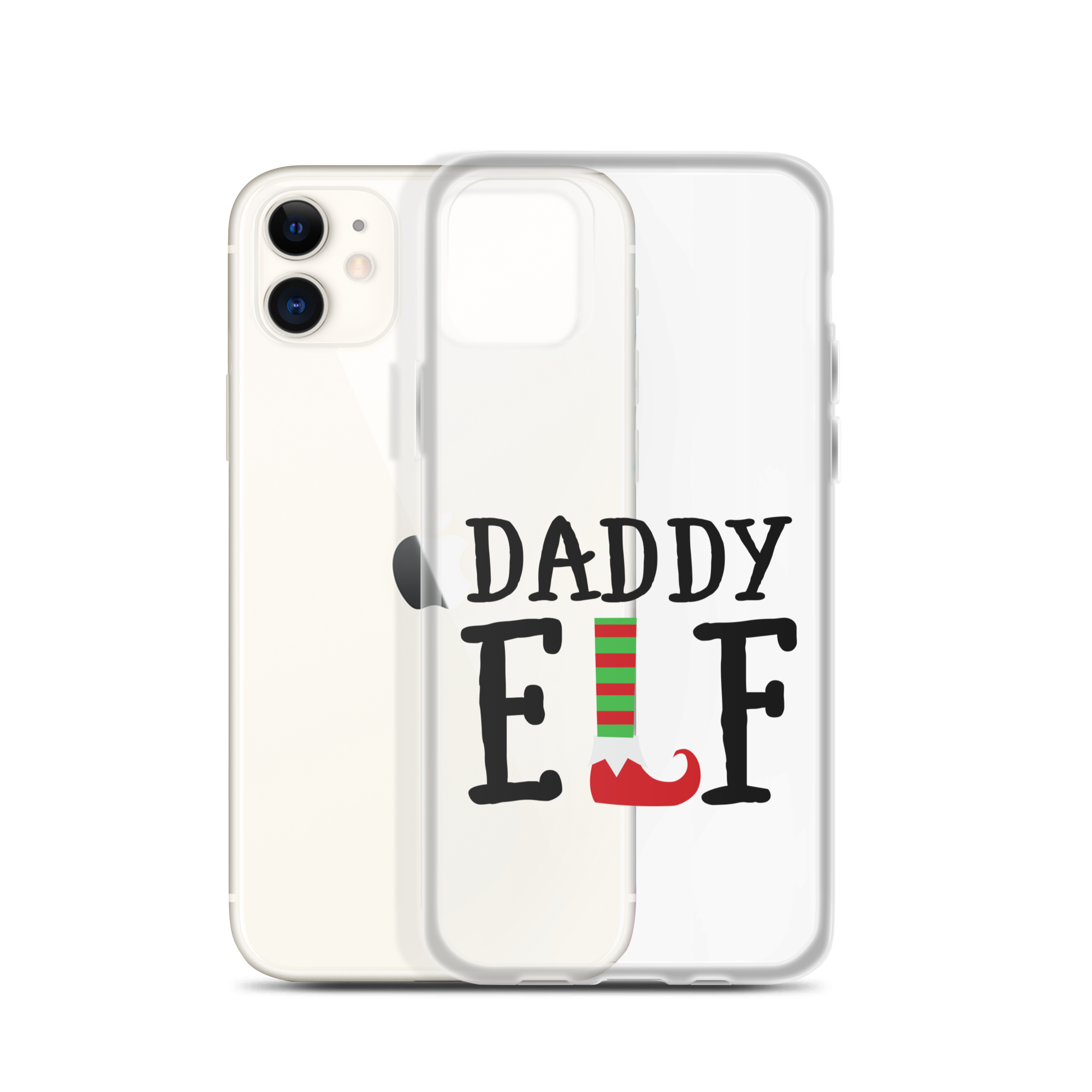 Daddy Elf Clear Case for iPhone®