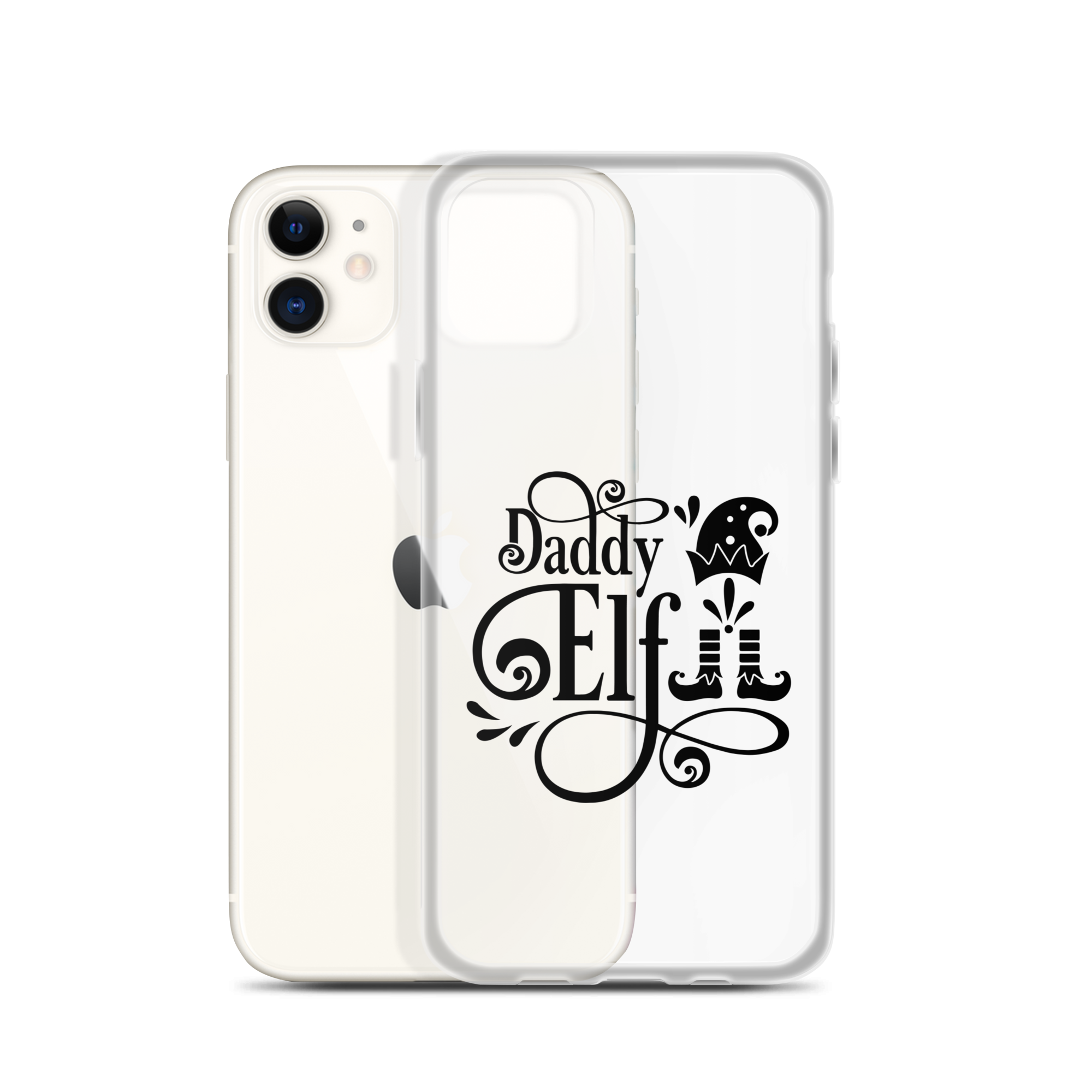 Daddy Elf Clear Case for iPhone®