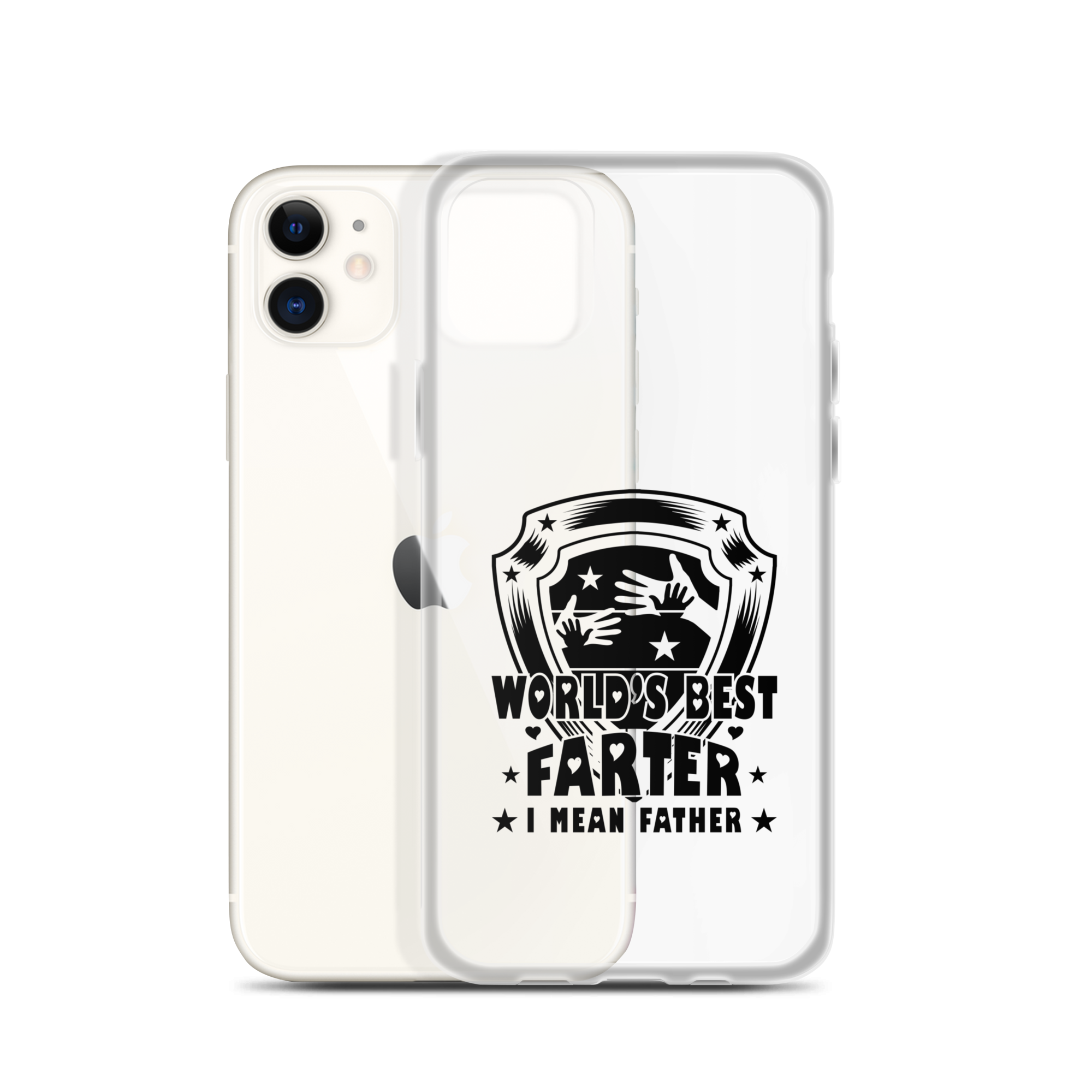 World's Best Farter I Mean Father Clear Case for iPhone®