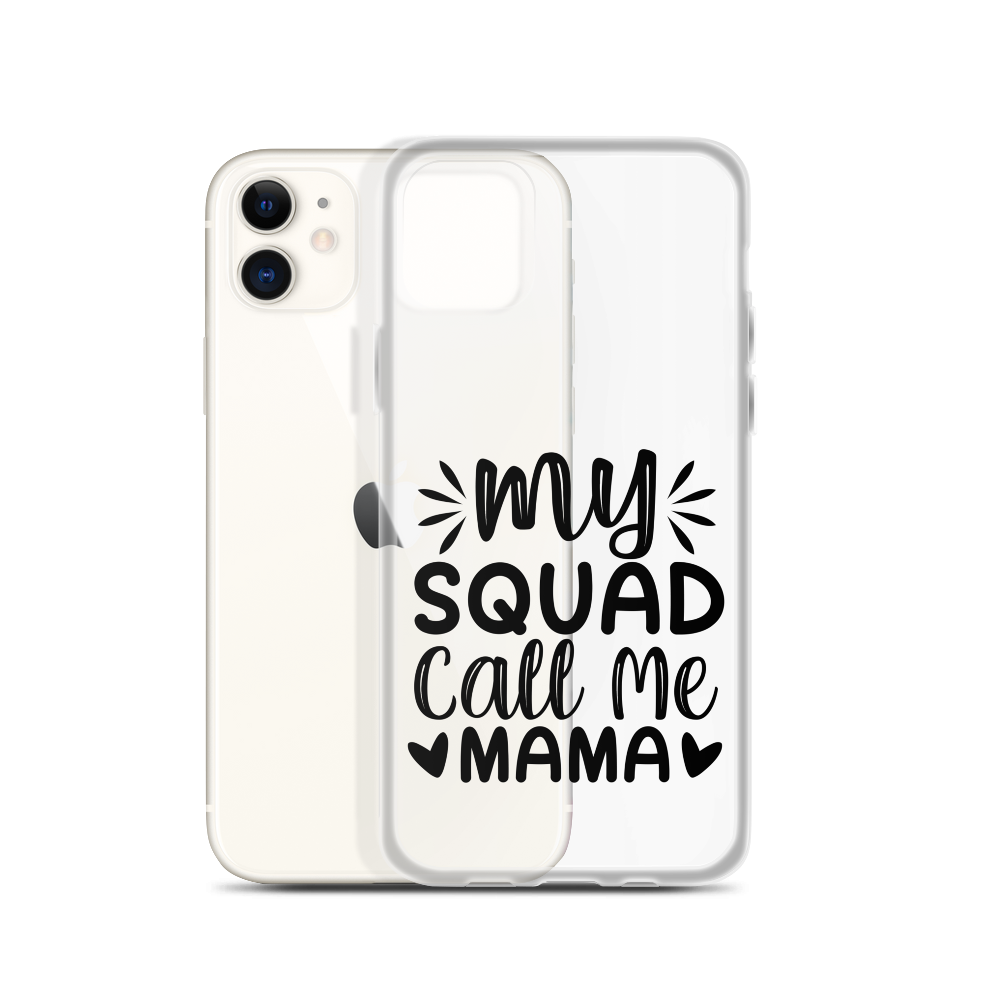 My Squad Call Me Mama Clear Case for iPhone®