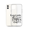 Proud Member Of The Bad Moms Club Clear Case for iPhone®