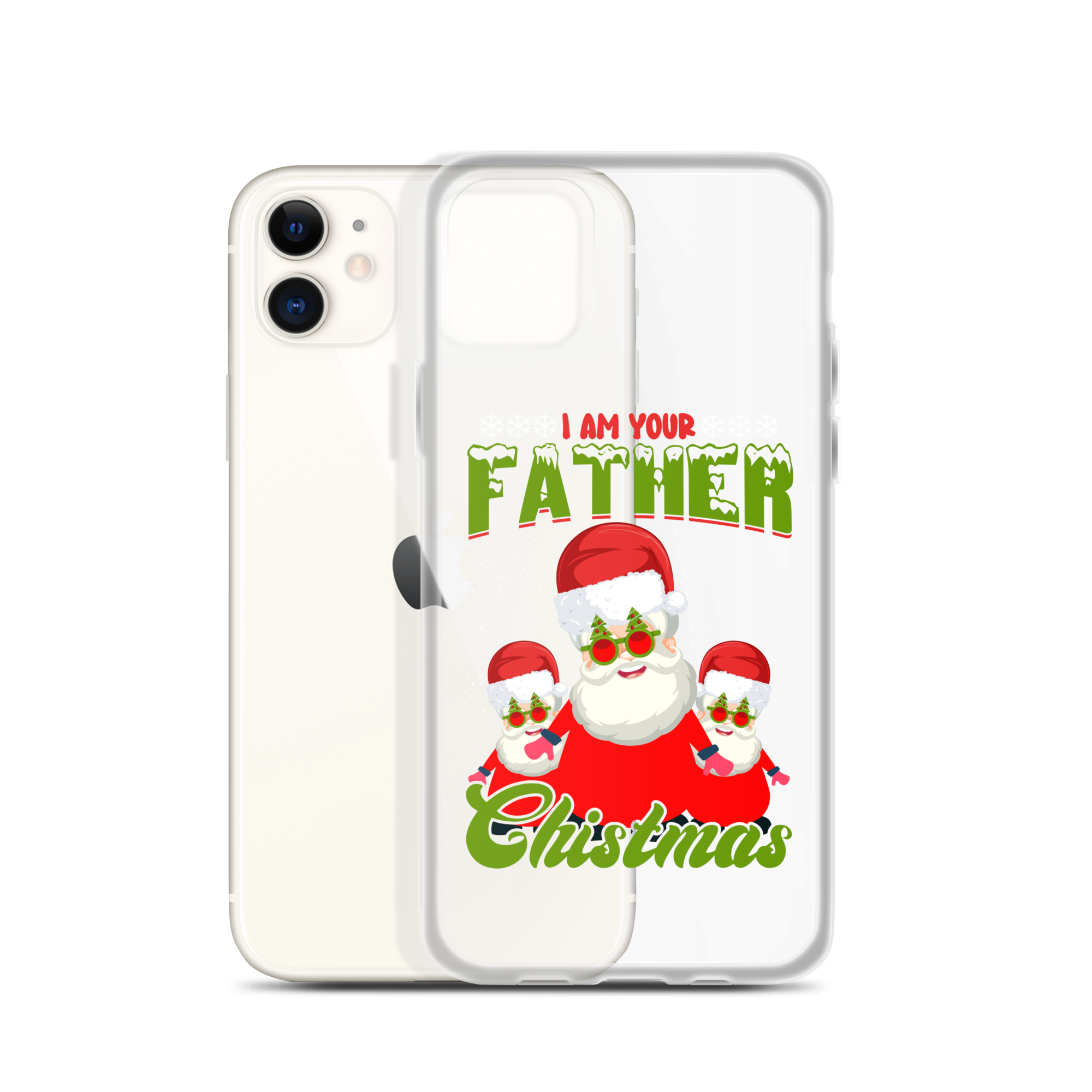 I Am Your Father Christmas Clear Case for iPhone®