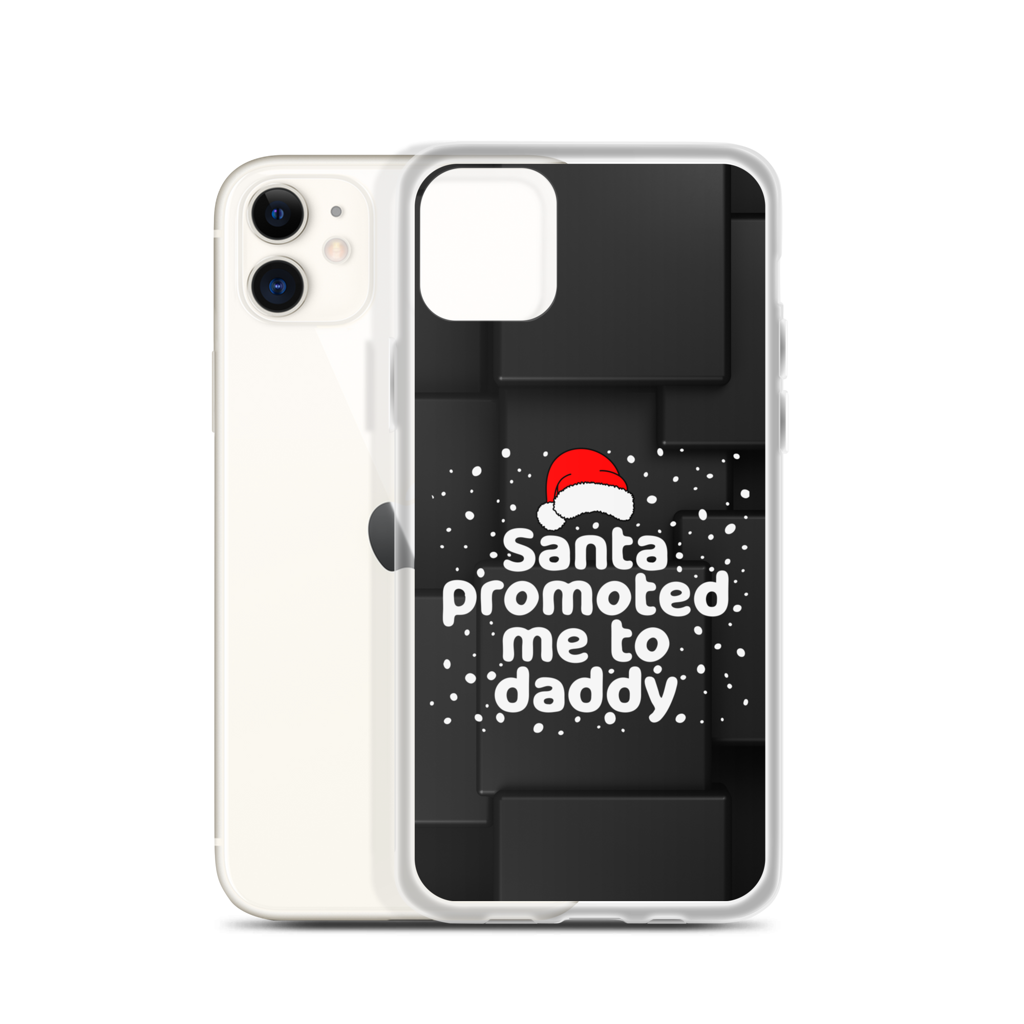 Santa Promoted Me To Dad Clear Case for iPhone®