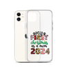 My First Christmas As A mom 2024 Clear Case for iPhone®