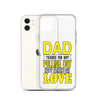 Dad Thanks For Not Pulling Out, Happy Father's Day, Love Clear Case for iPhone®