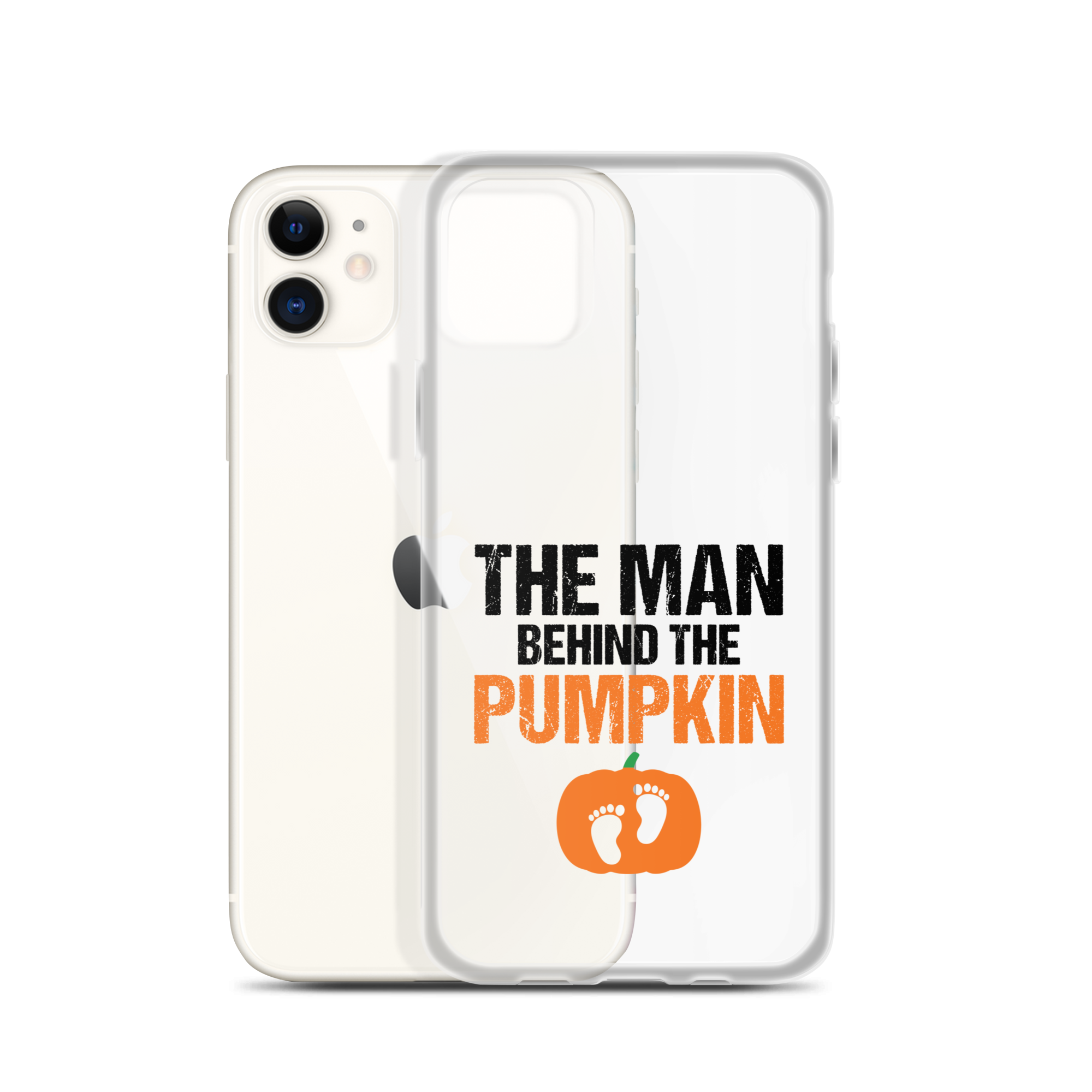 The Man Behind The Pumpkin Clear Case for iPhone®