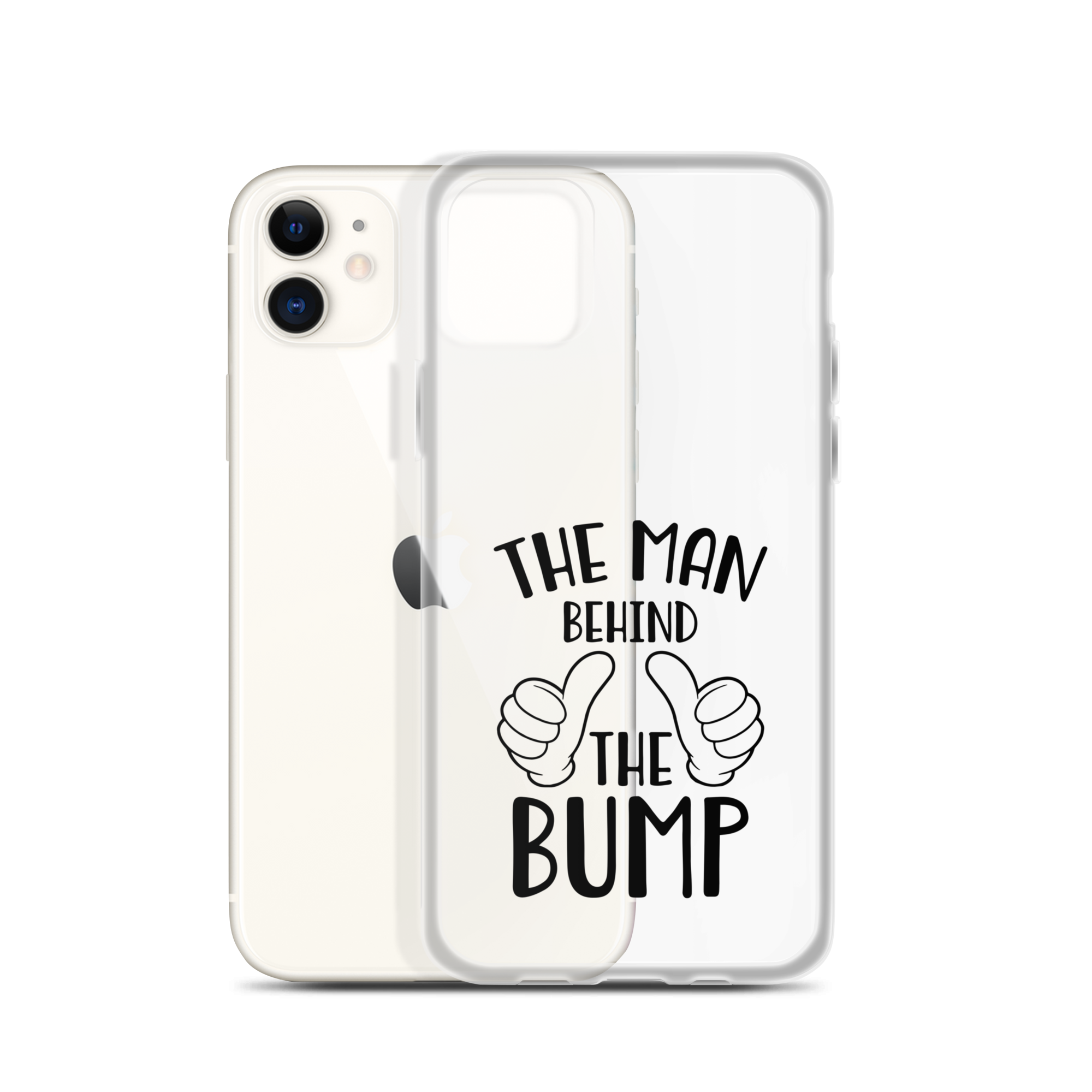 The Man Behind The Bump Clear Case for iPhone®