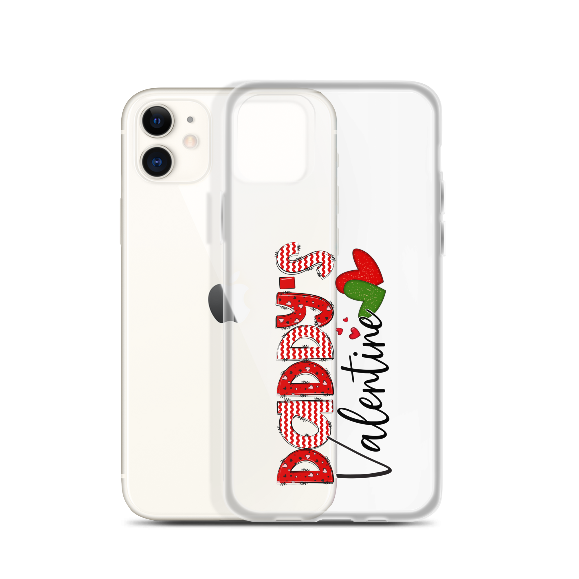 Daddy's Valentine Clear Case for iPhone®