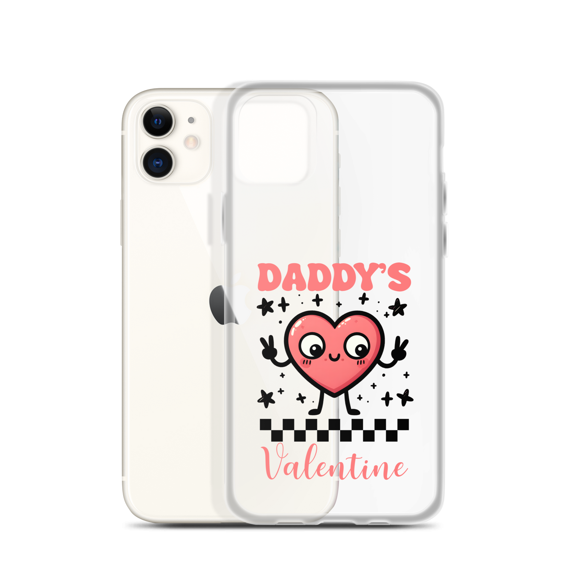 Daddy's Valentine Clear Case for iPhone®