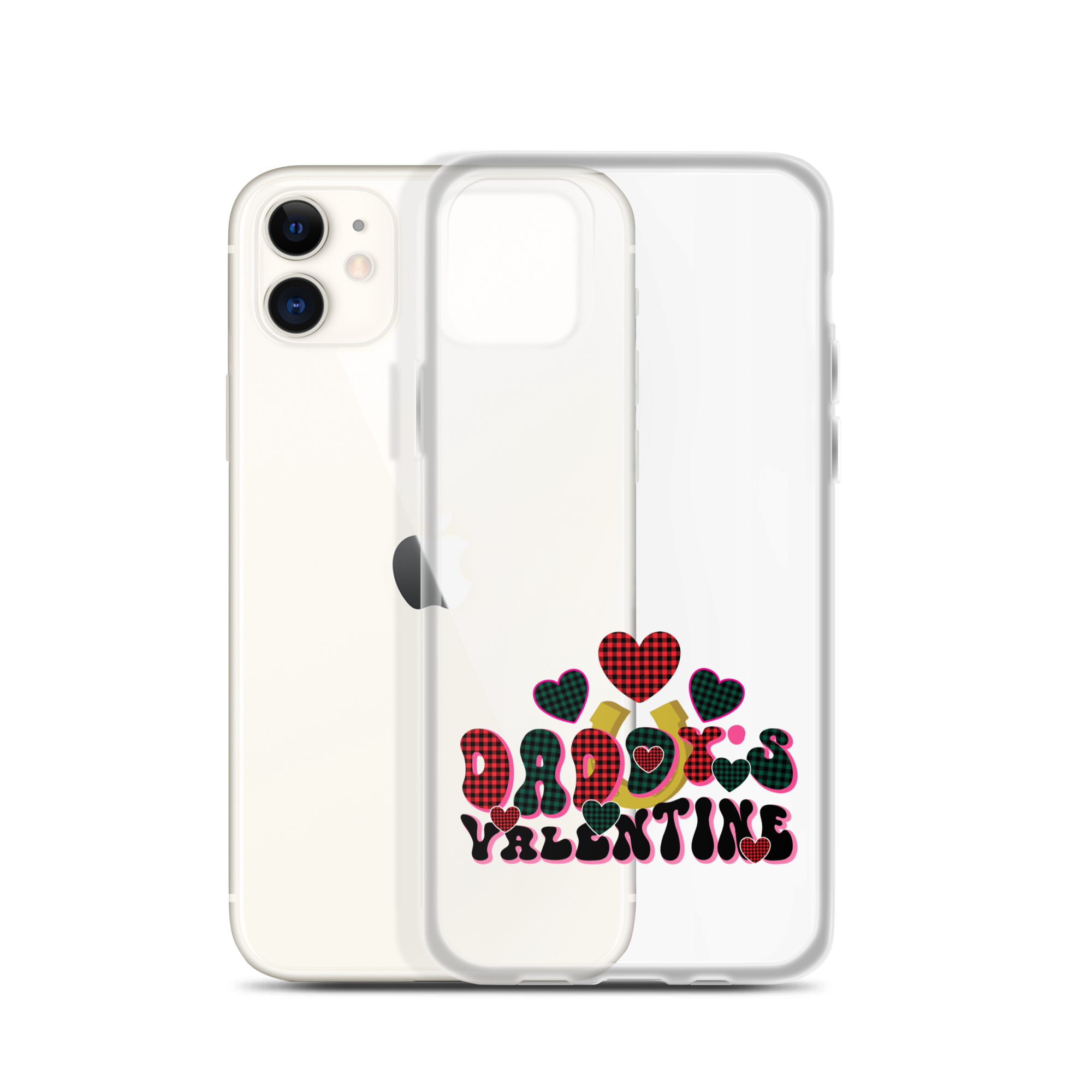 Daddy's Valentine Clear Case for iPhone®