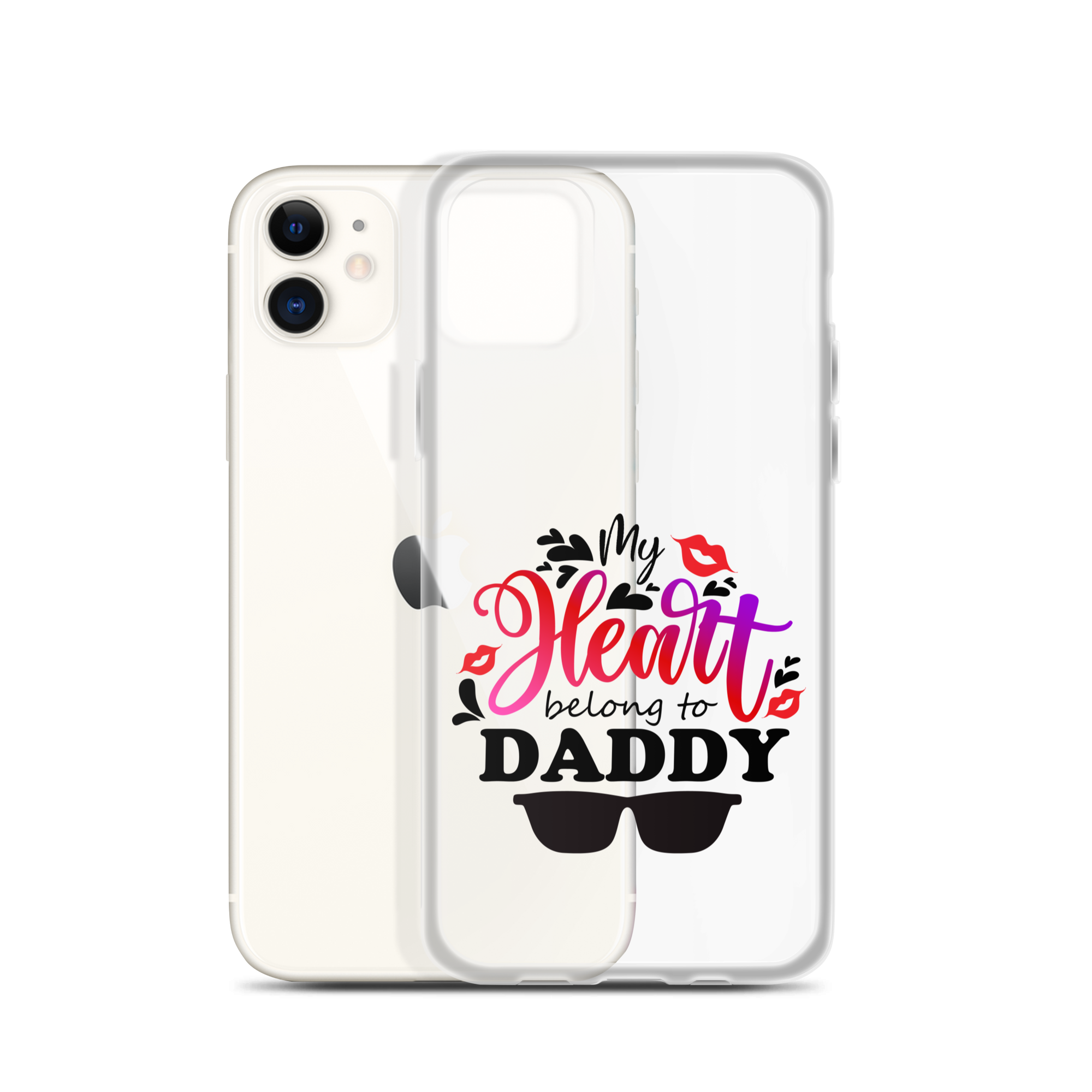 I'm Daddy's Valentine Clear Case for iPhone®