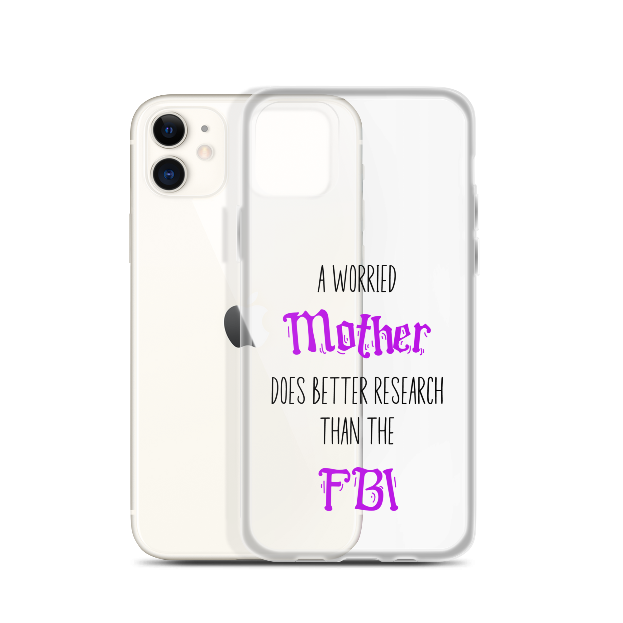 A Worried Mother Does Better Research Than The FBI Clear Case for iPhone®